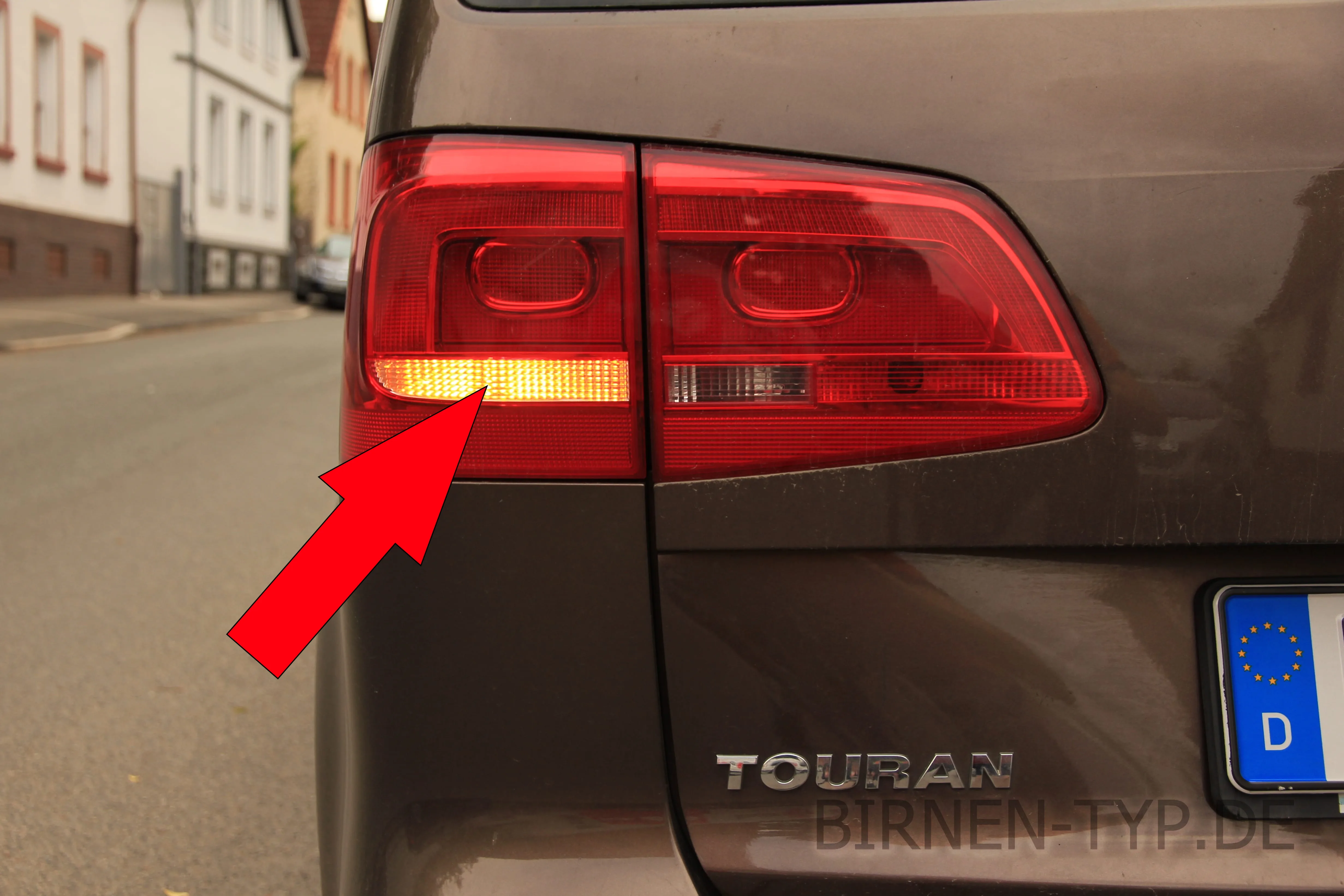 Blinker hinten des VW Touran 1