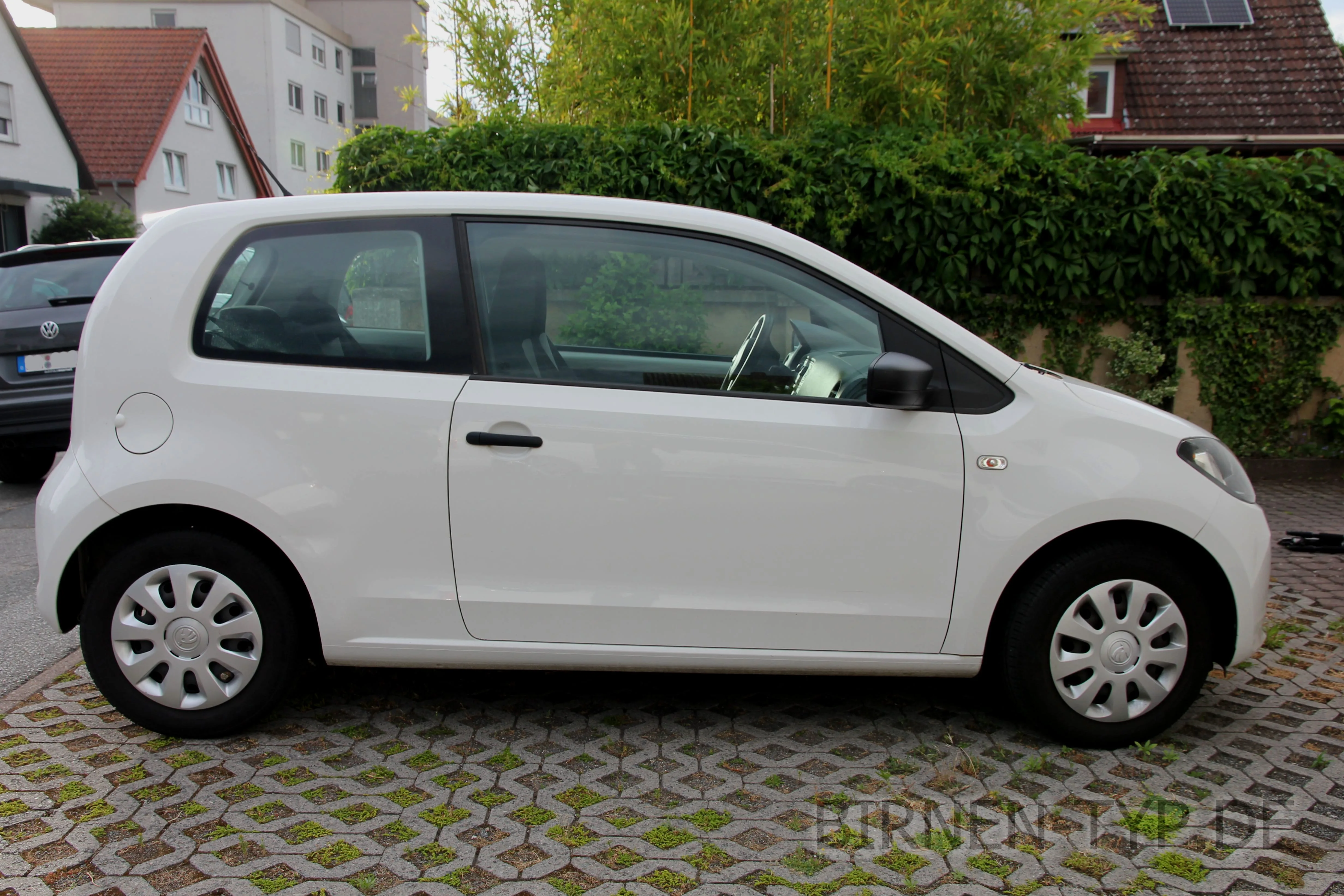Beifahrerseite (rechts) des Škoda Citigo