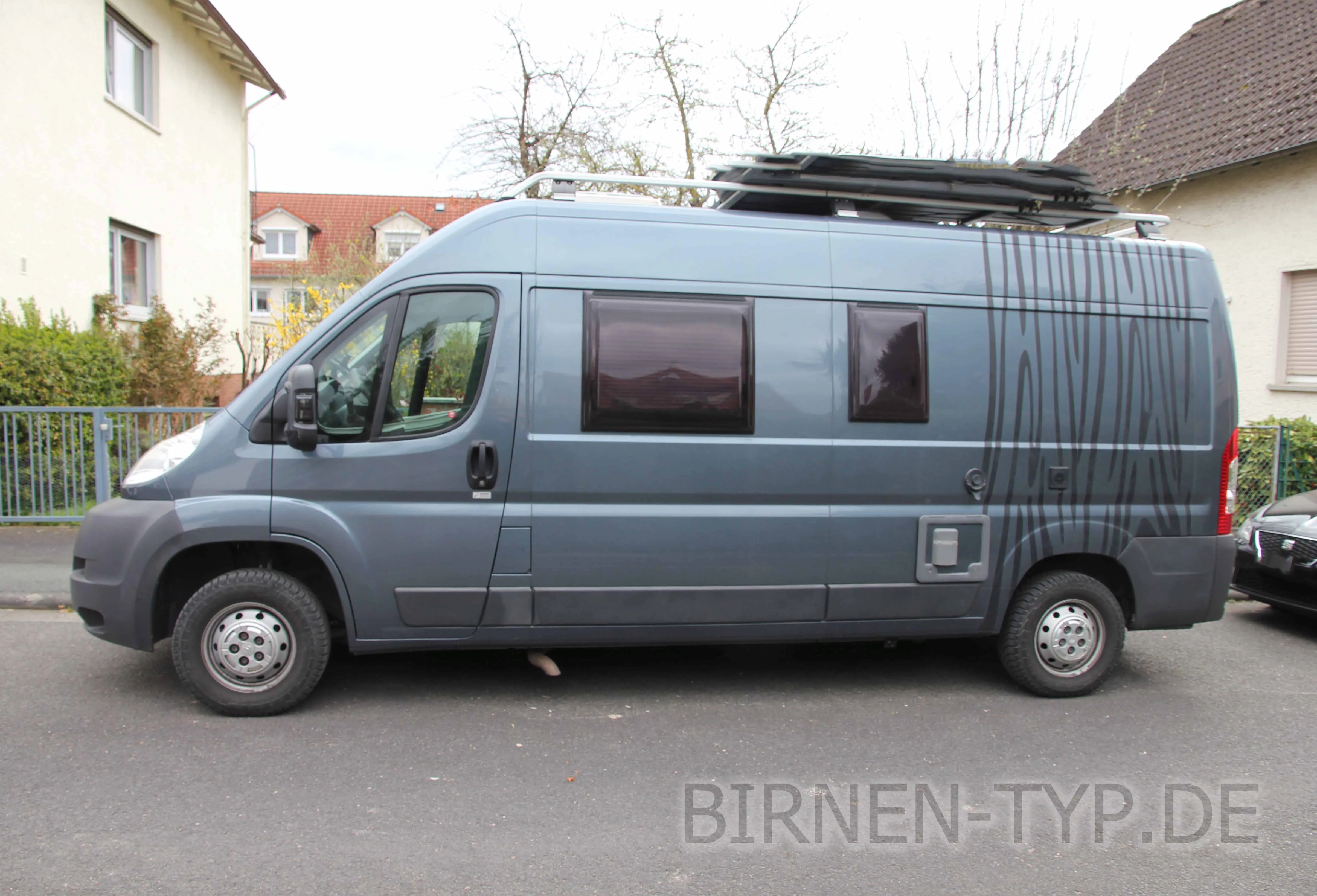 Seitenansicht (Fahrerseite) des Fiat Ducato 3. Gen als Transporter / Van / Kastenwagen