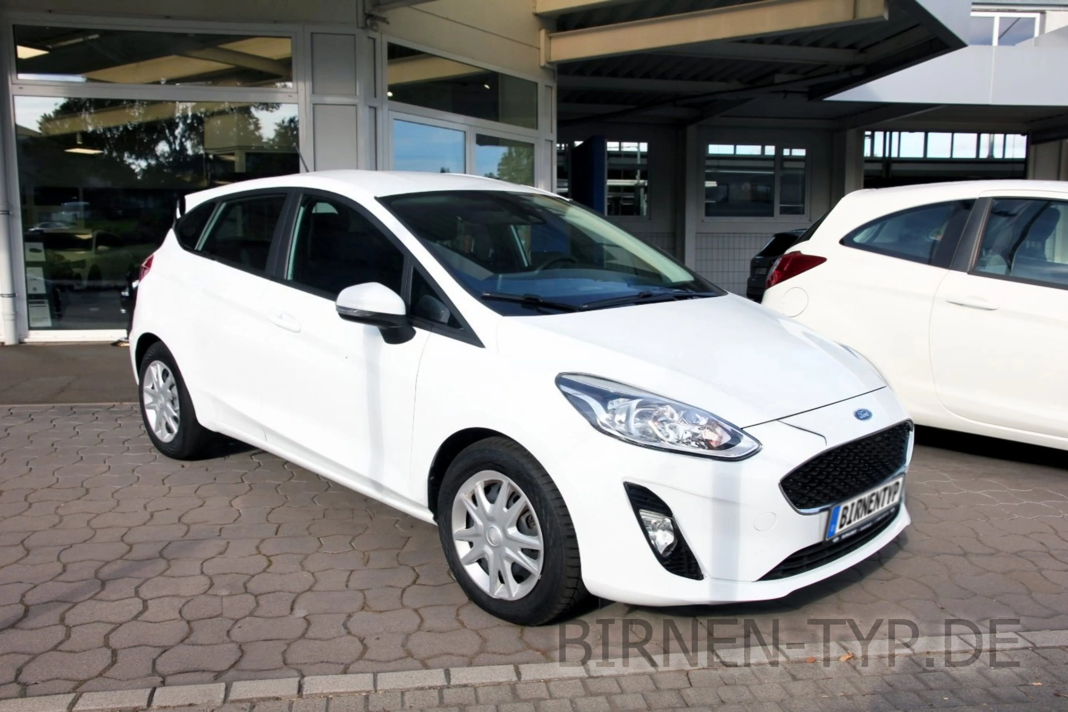 Seitenansicht (Beifahrerseite) des Ford Fiesta MK8 als 3-, 5-Türer
