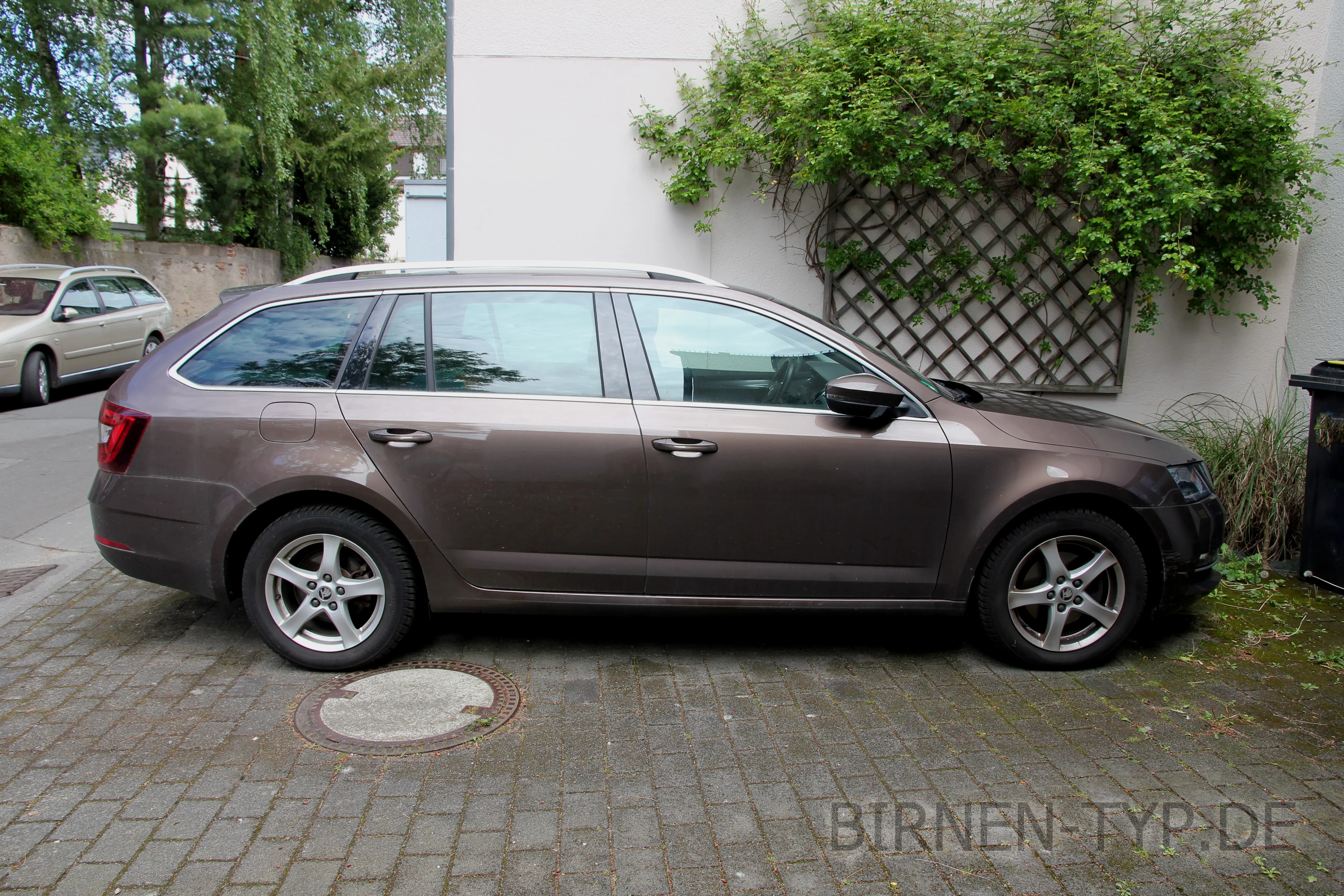 Beifahrerseite (rechts) des Škoda Octavia