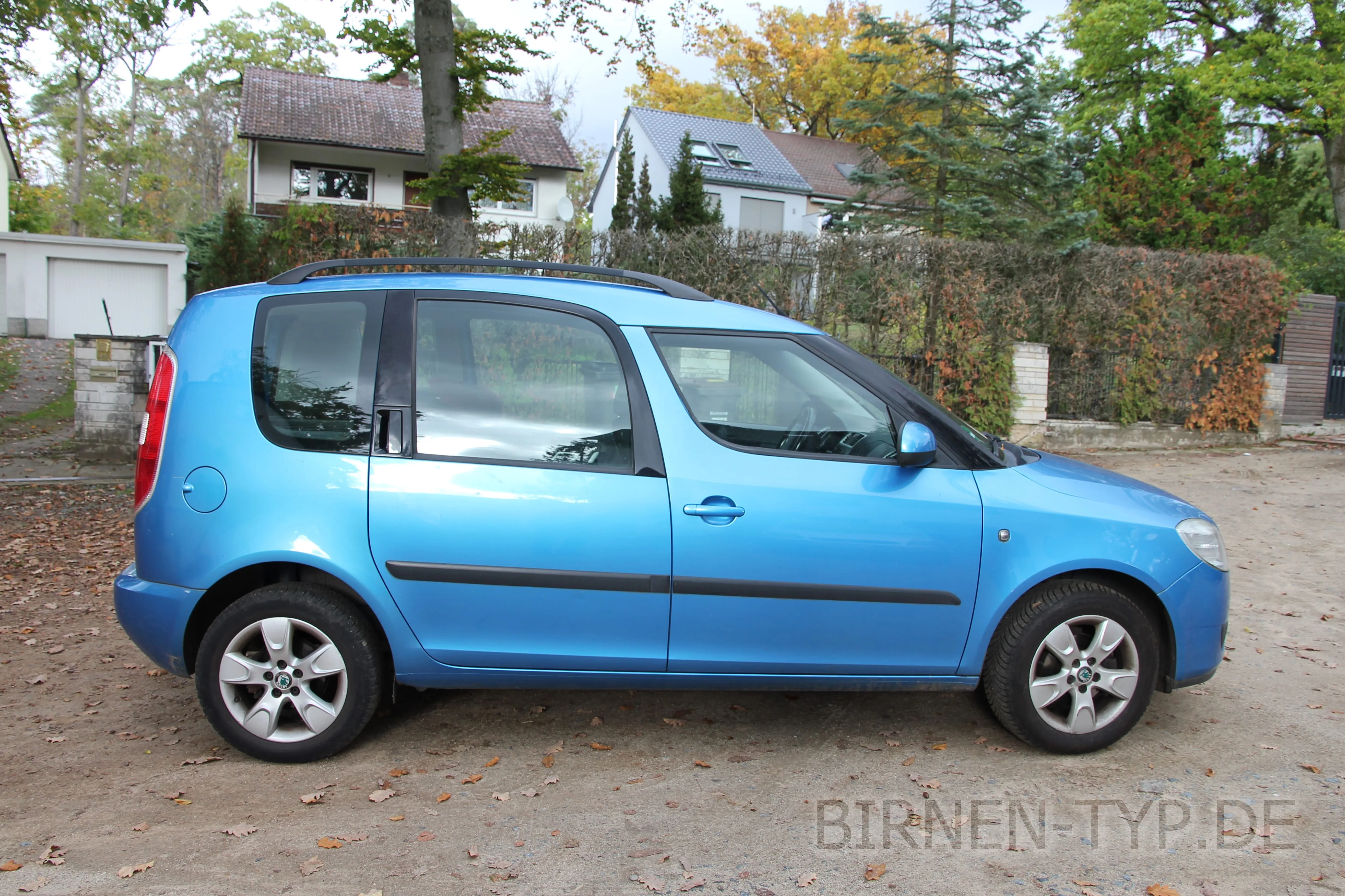 Beifahrerseite (rechts) des Škoda Roomster