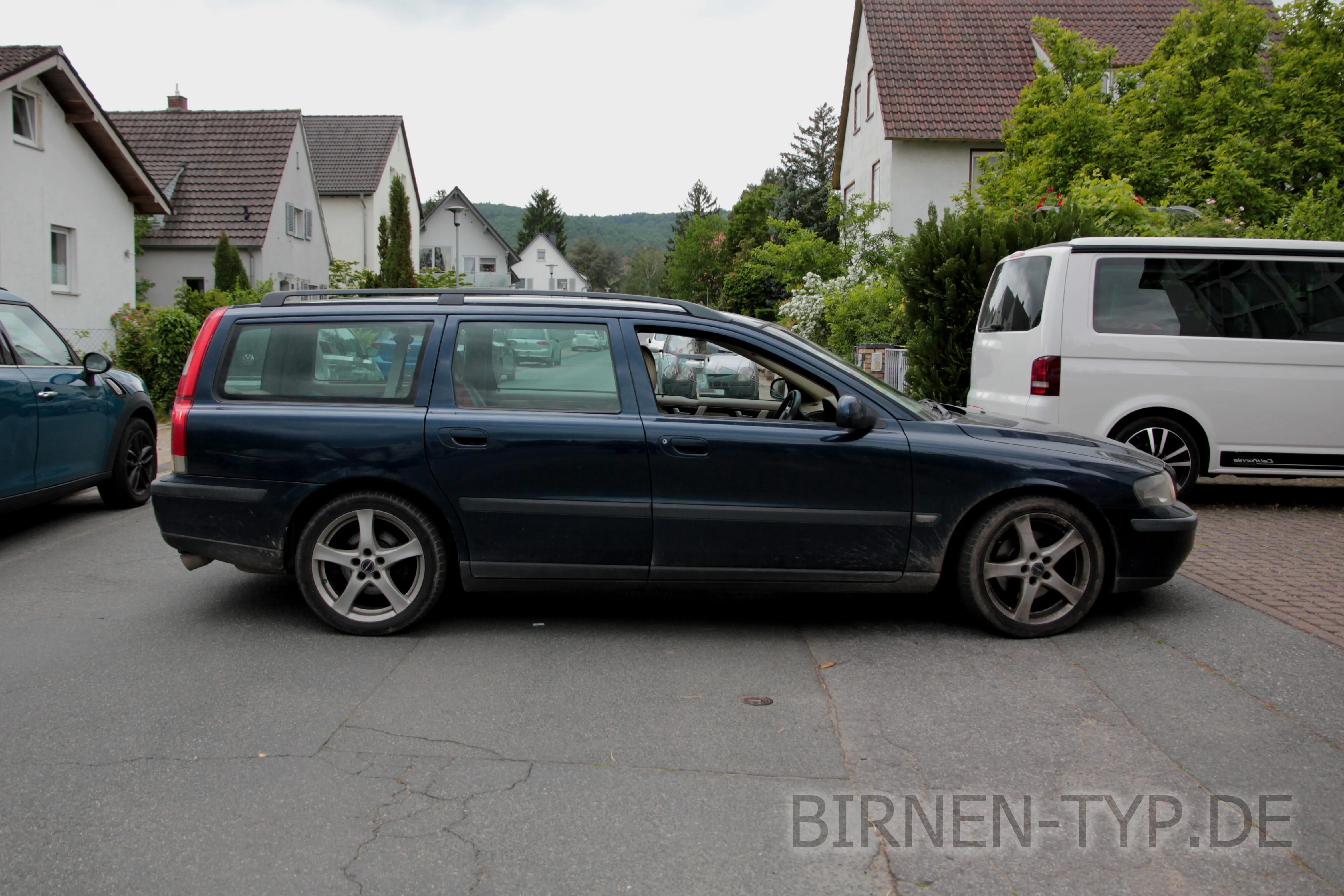 Beifahrerseite (rechts) des Volvo V70