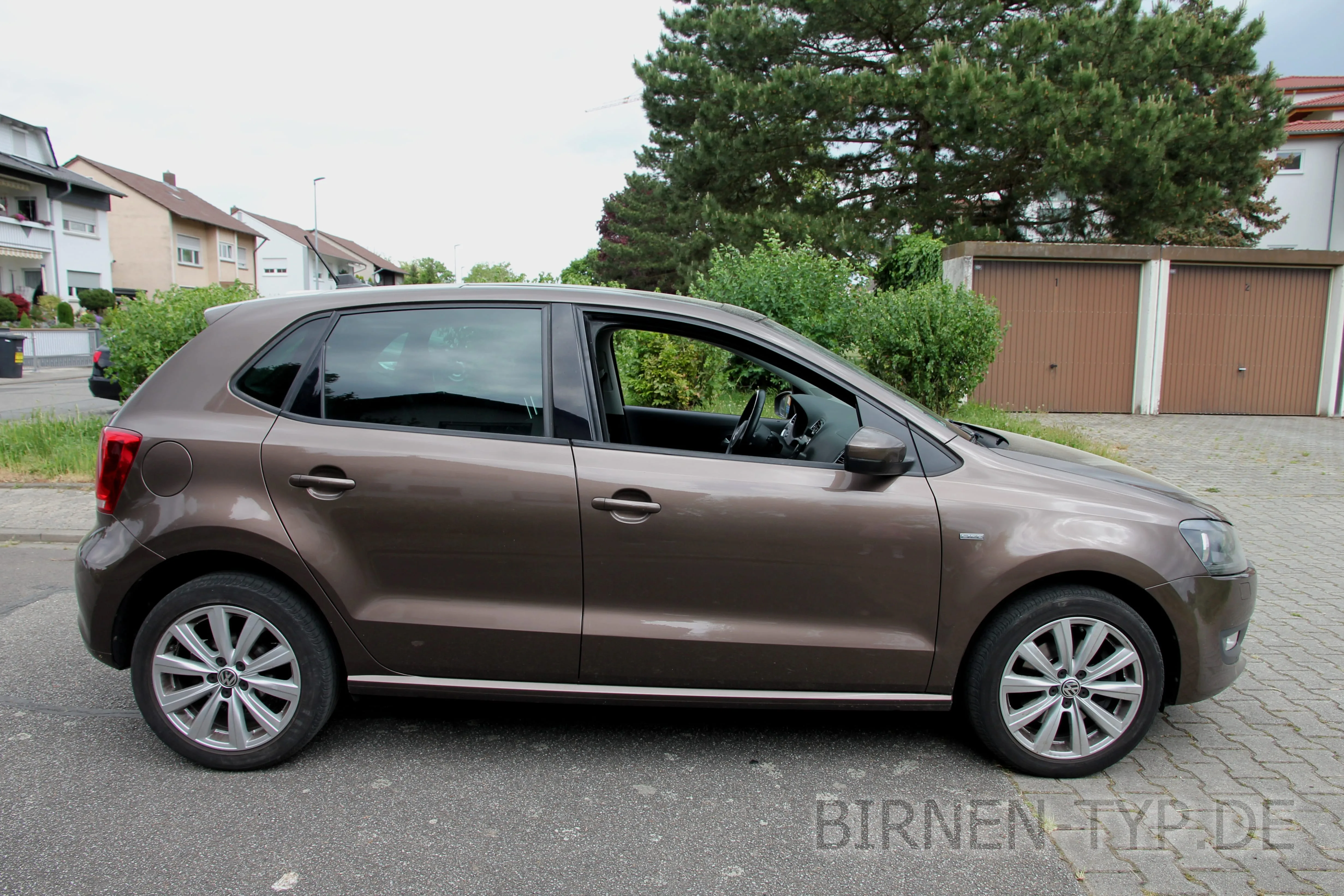 Beifahrerseite (rechts) des VW Polo V
