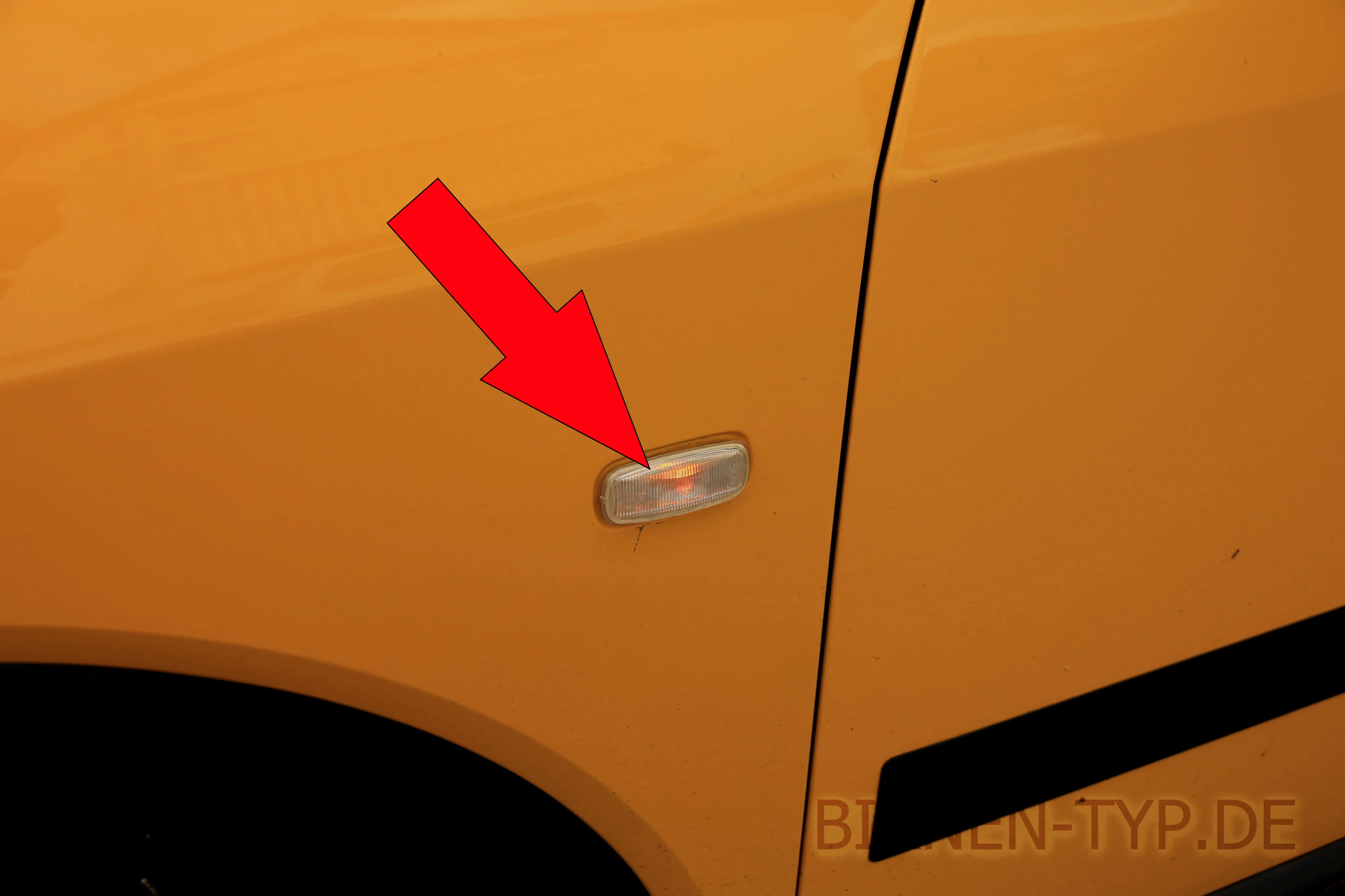 Seitenblinker des Audi A2