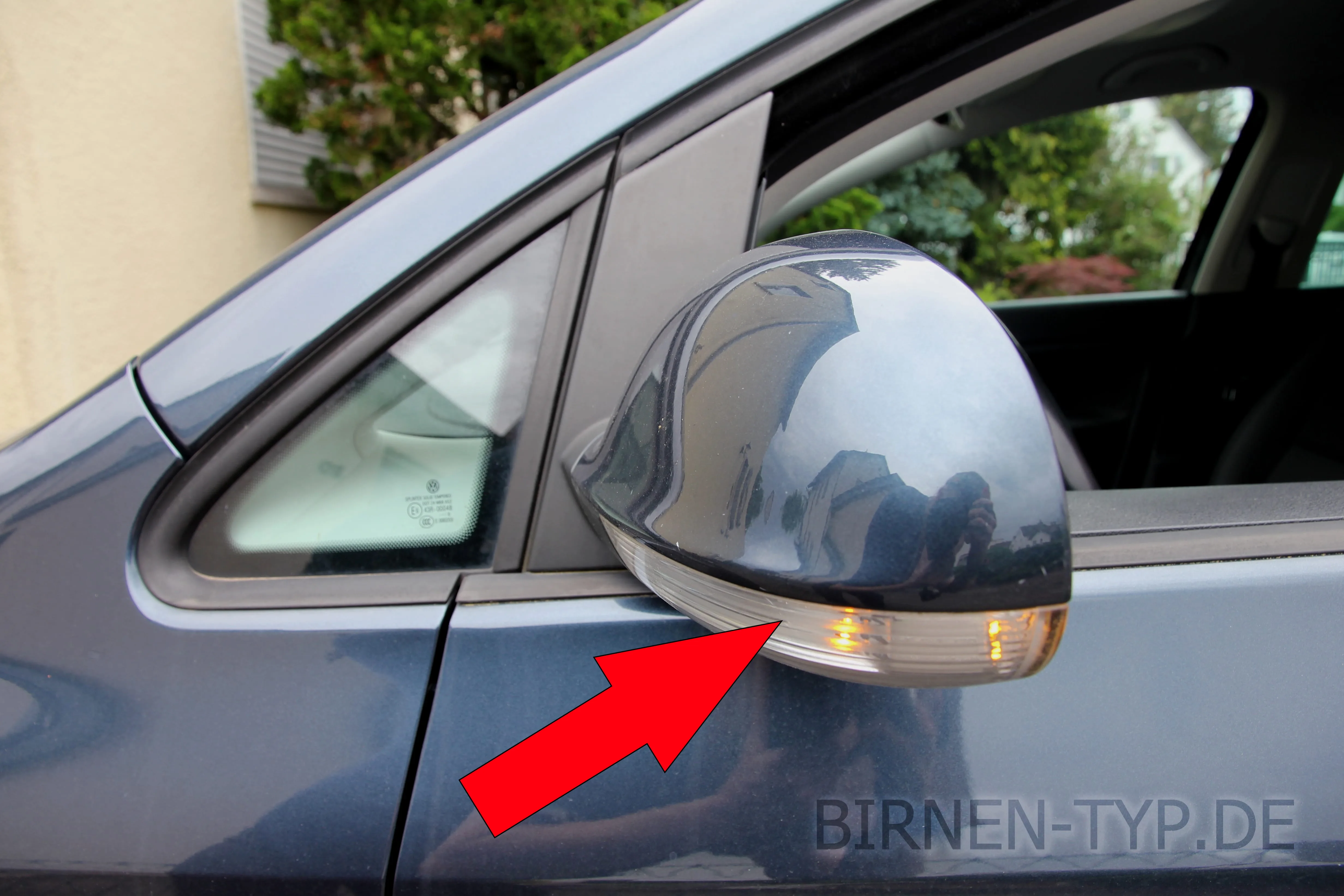 Seitenblinker des VW Golf 6 Plus