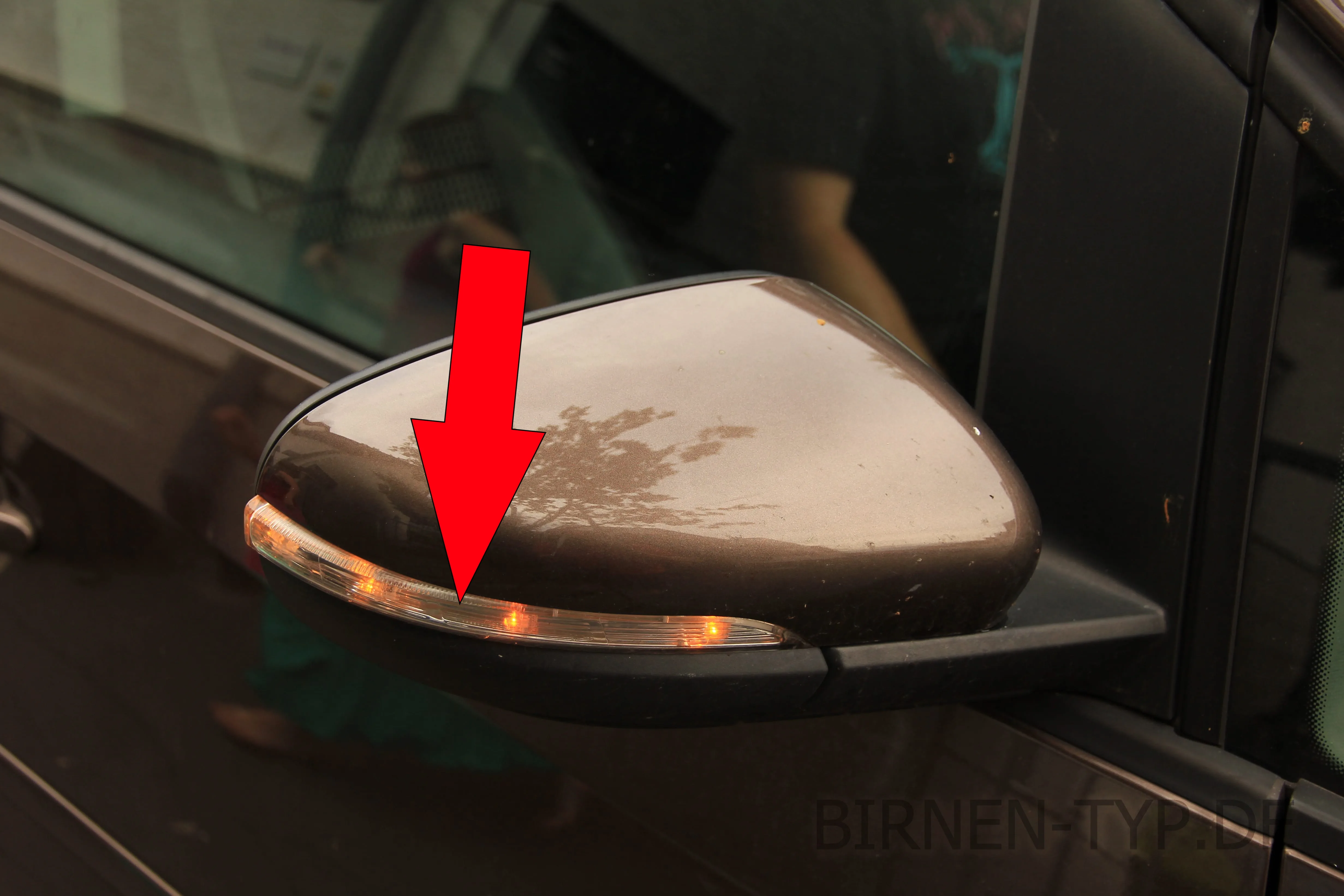 Seitenblinker des VW Touran 1
