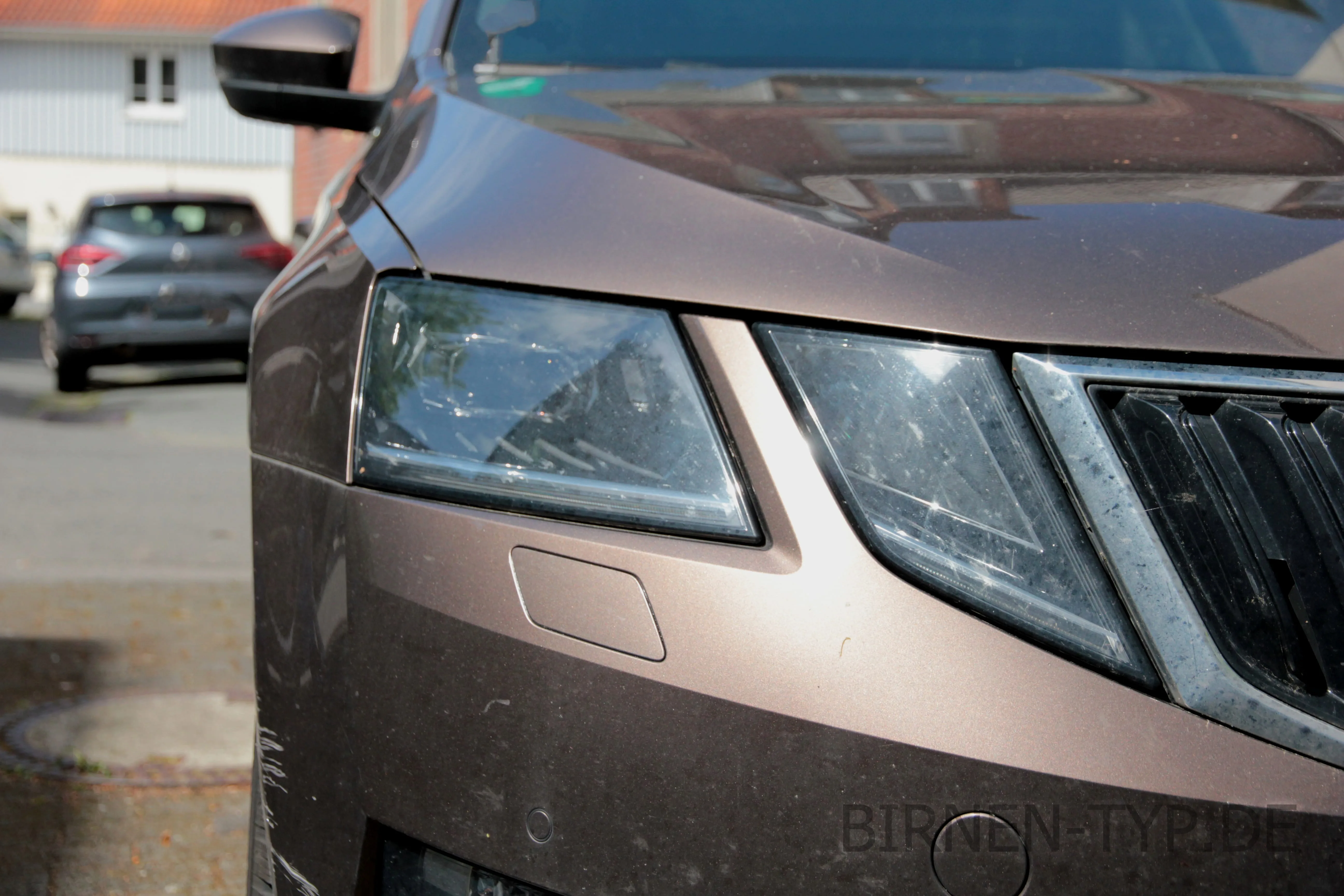 So sieht der Scheinwerfer des Škoda Octavia aus