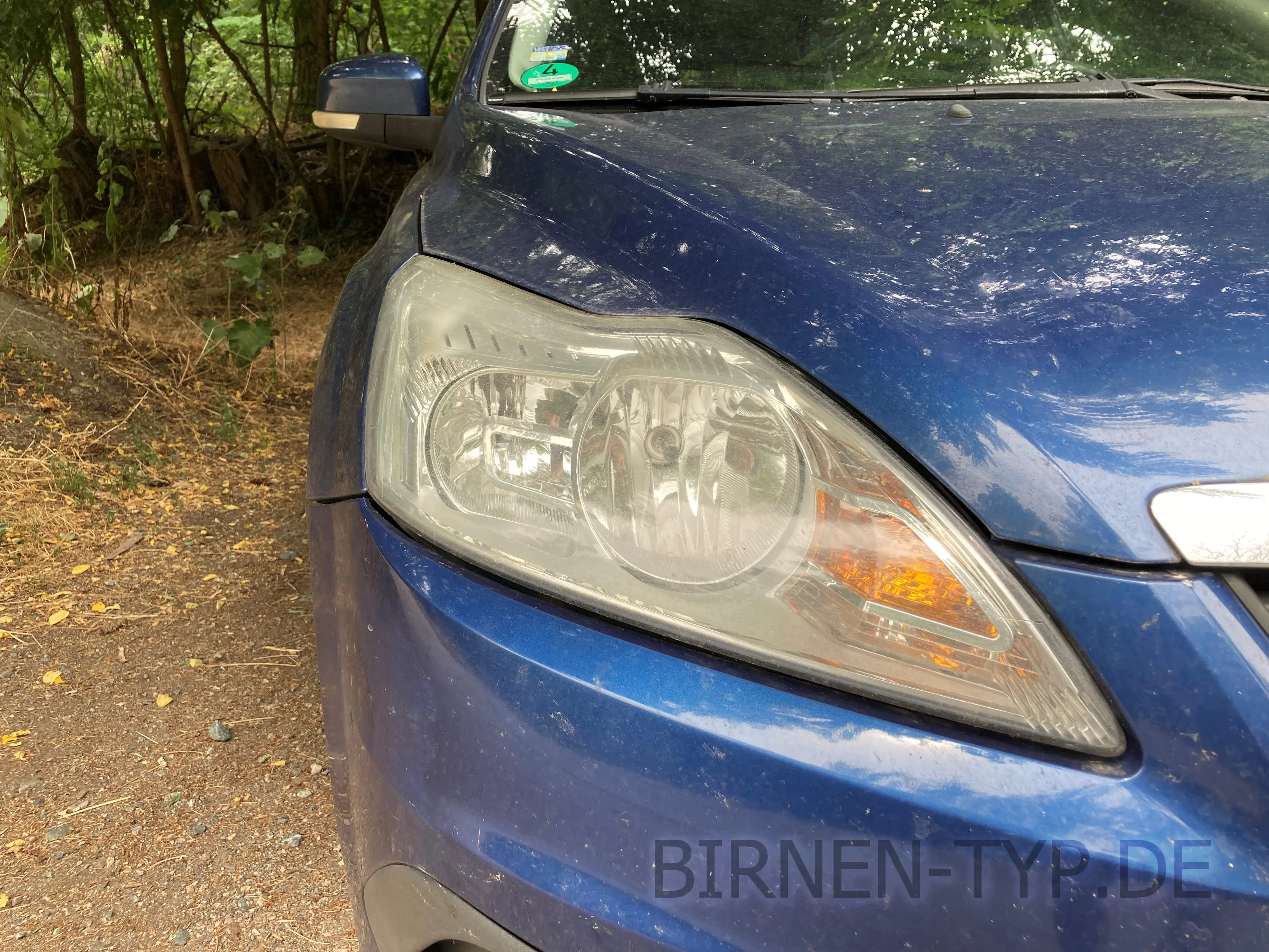 So sieht der Scheinwerfer des Ford Focus 2 aus