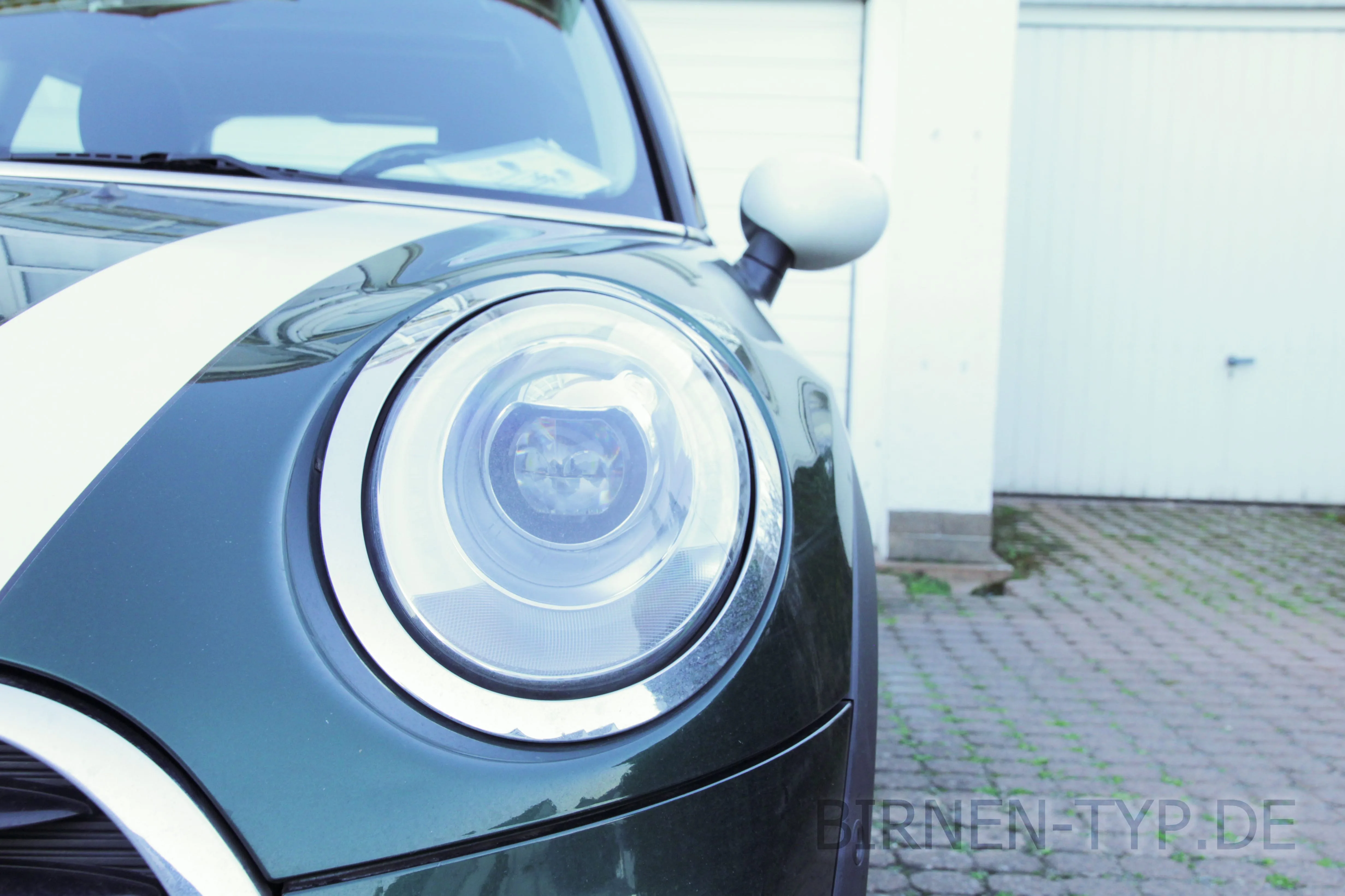 So sieht der Scheinwerfer des MINI aus