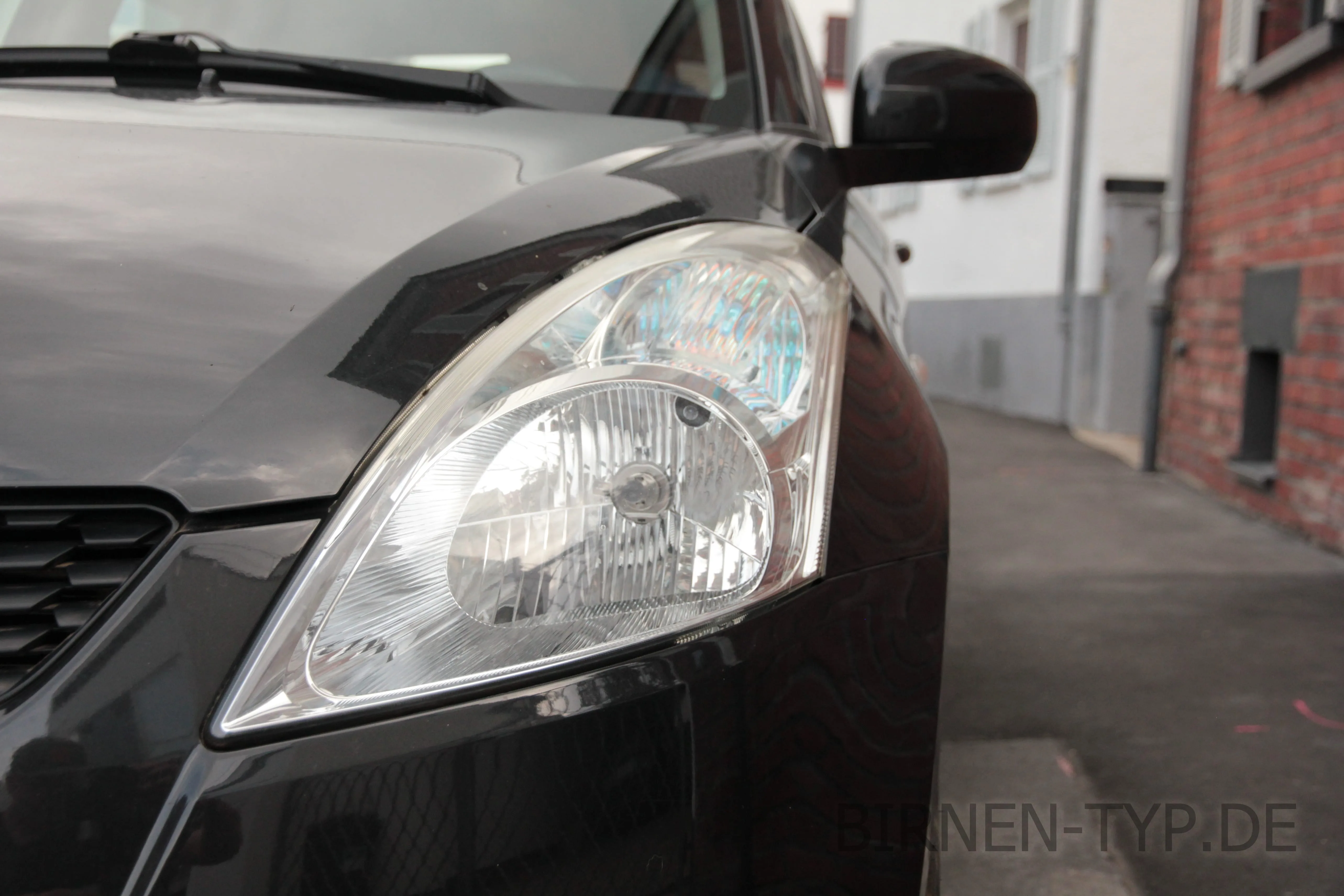 So sieht der Scheinwerfer des Suzuki Swift aus
