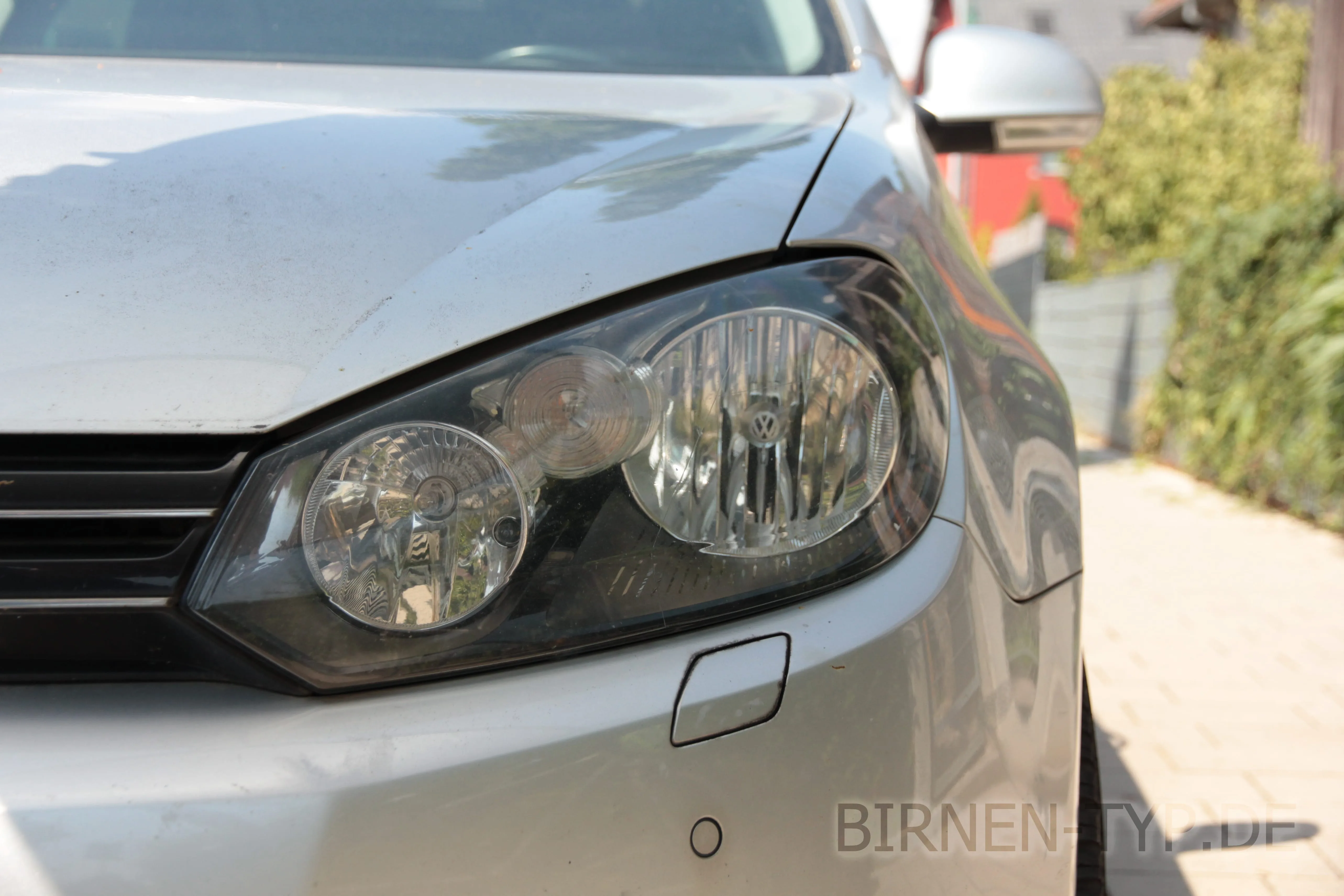 So sieht der Scheinwerfer des VW Golf 6 Variant / Kombi aus