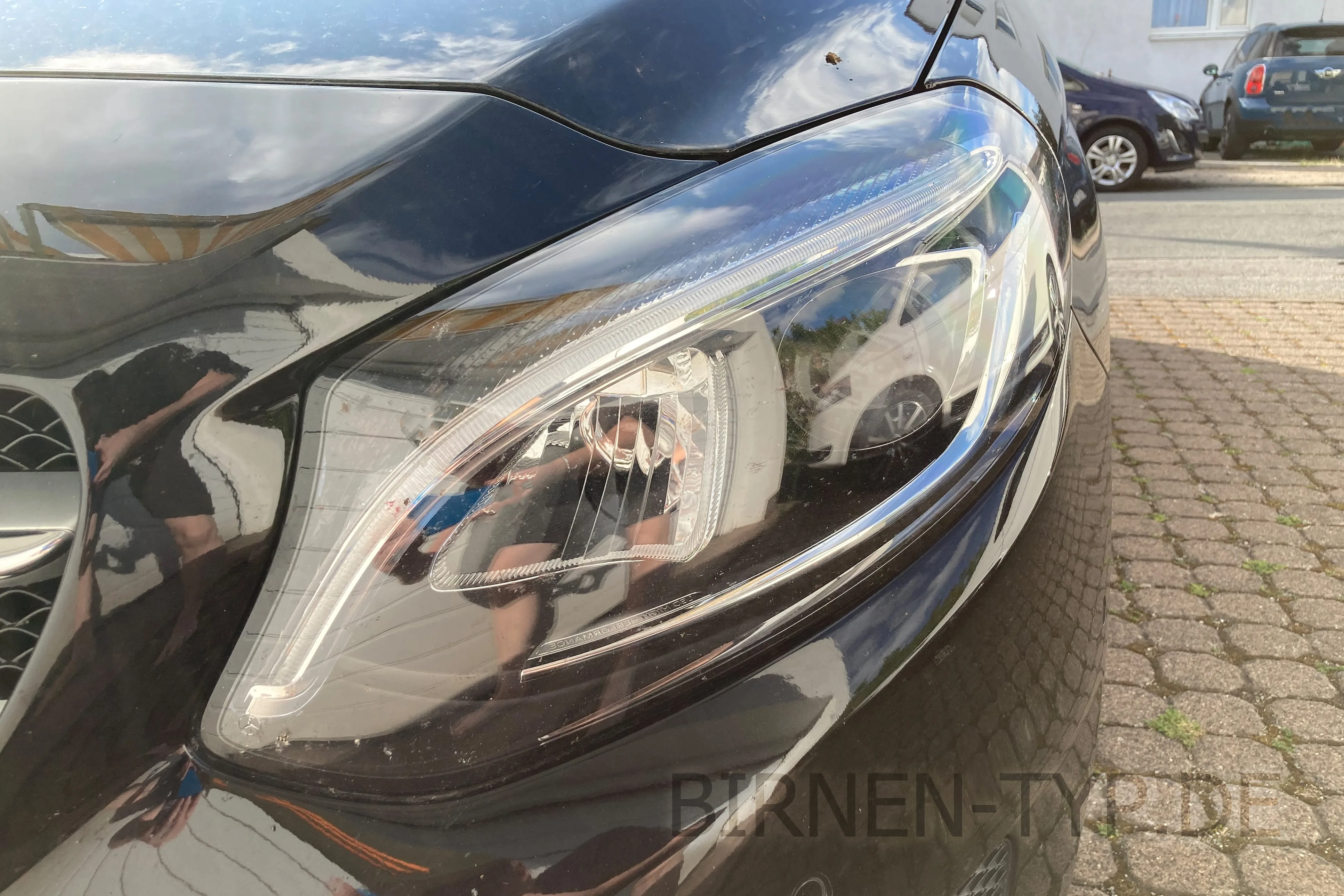Abblendlicht des Mercedes-Benz B-Klasse