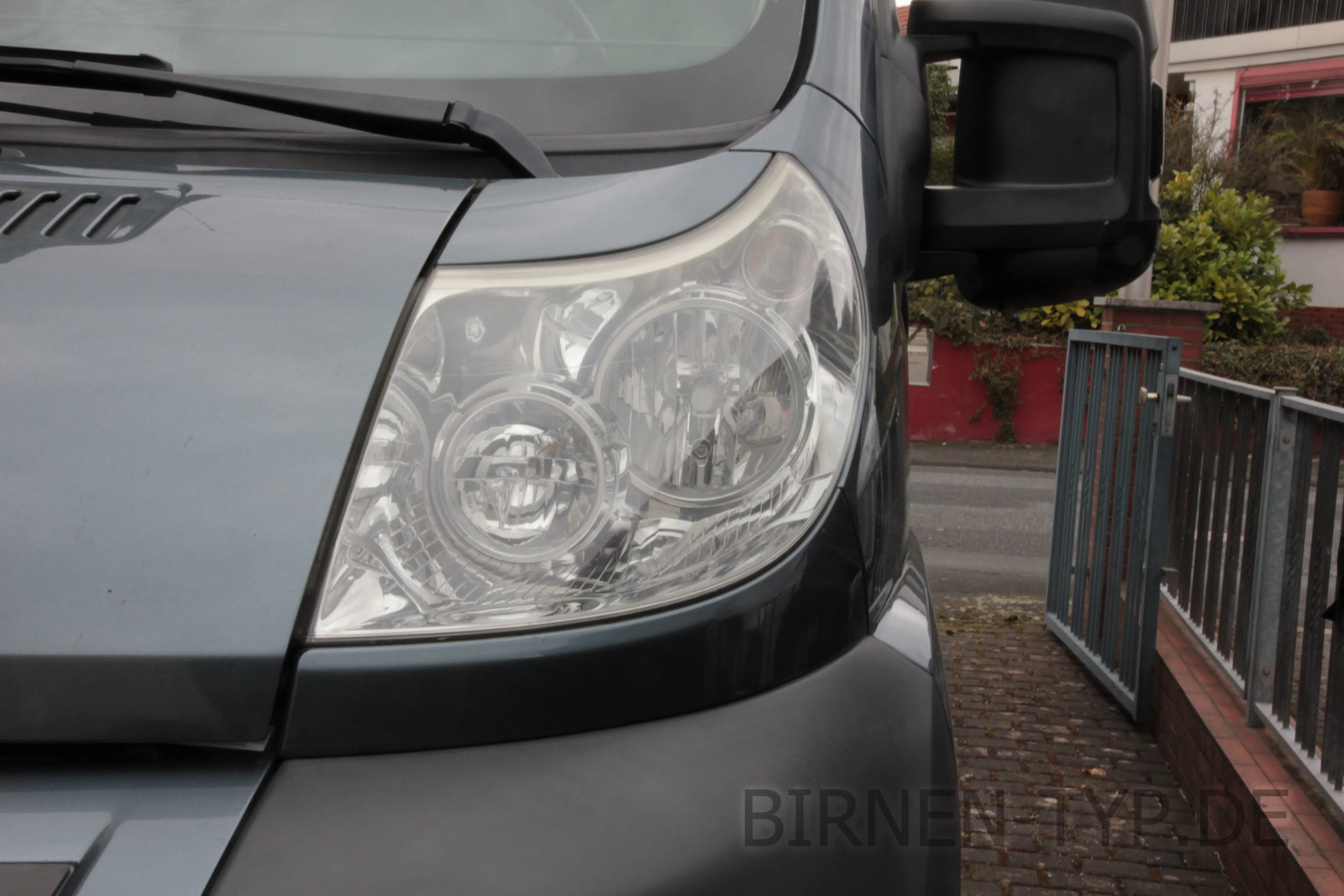 So sieht der Scheinwerfer des Fiat Ducato 3. Gen aus