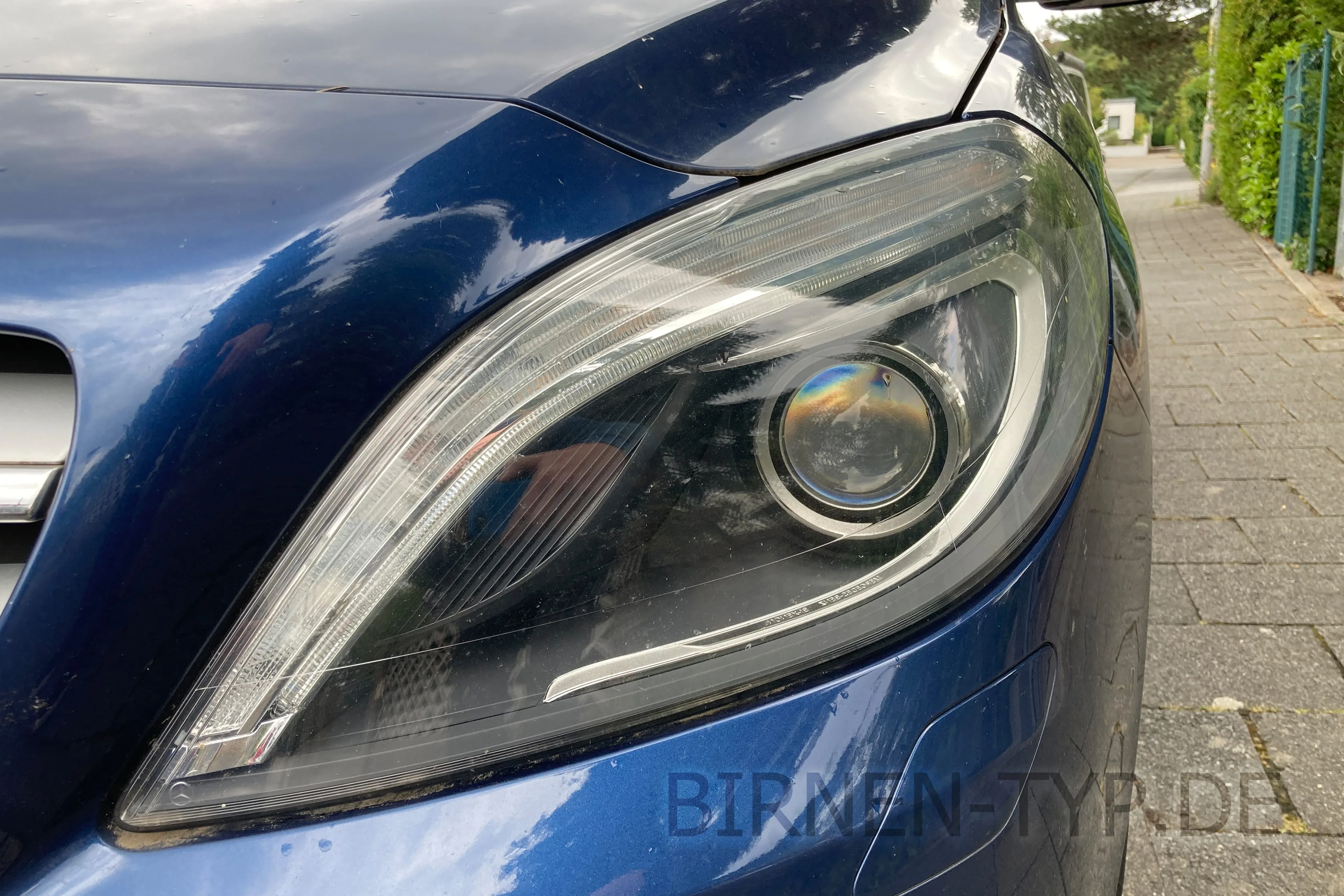 Abblendlicht des Mercedes-Benz B-Klasse