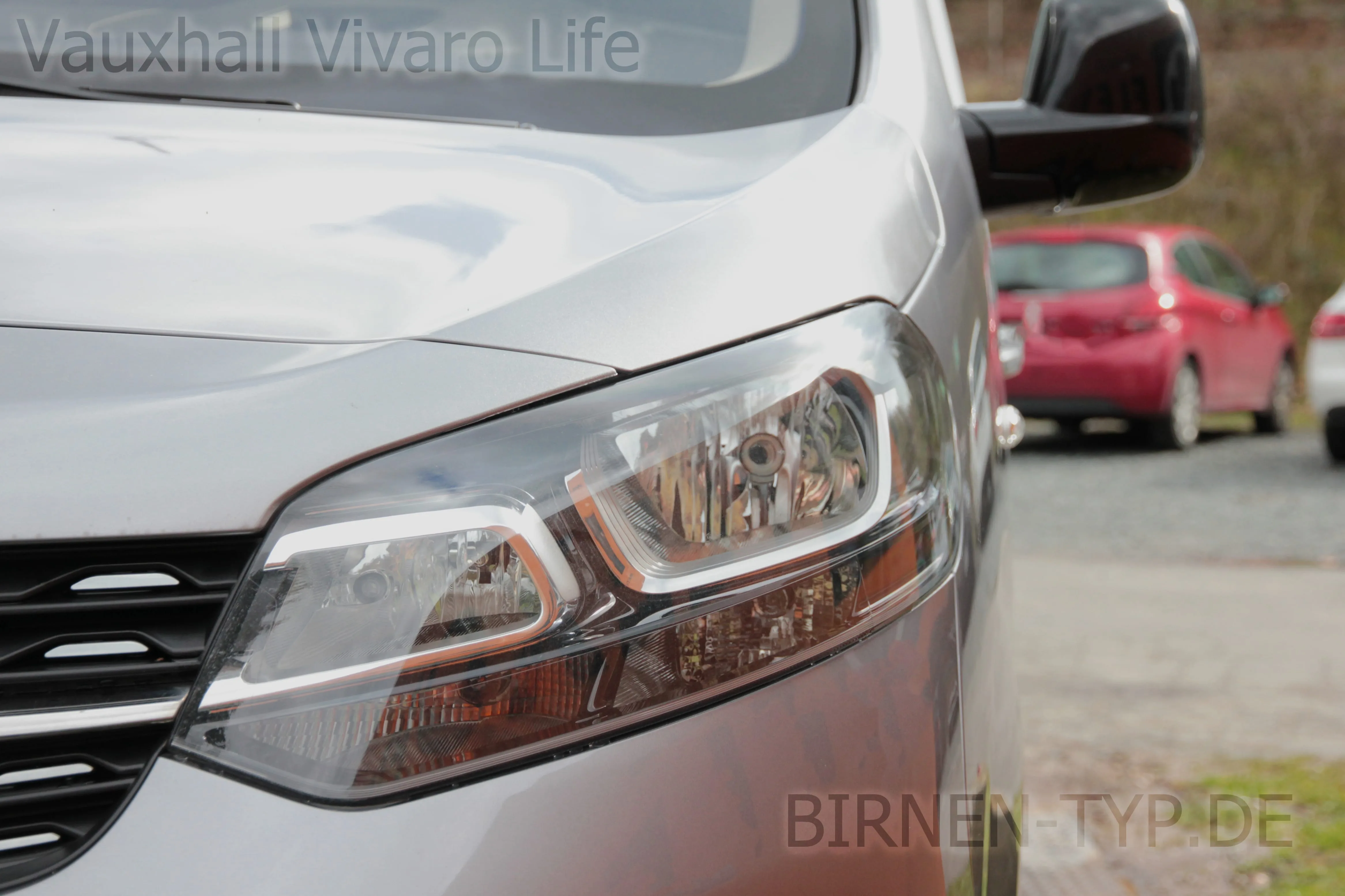 So sieht der Scheinwerfer des Vauxhall Vivaro Life aus