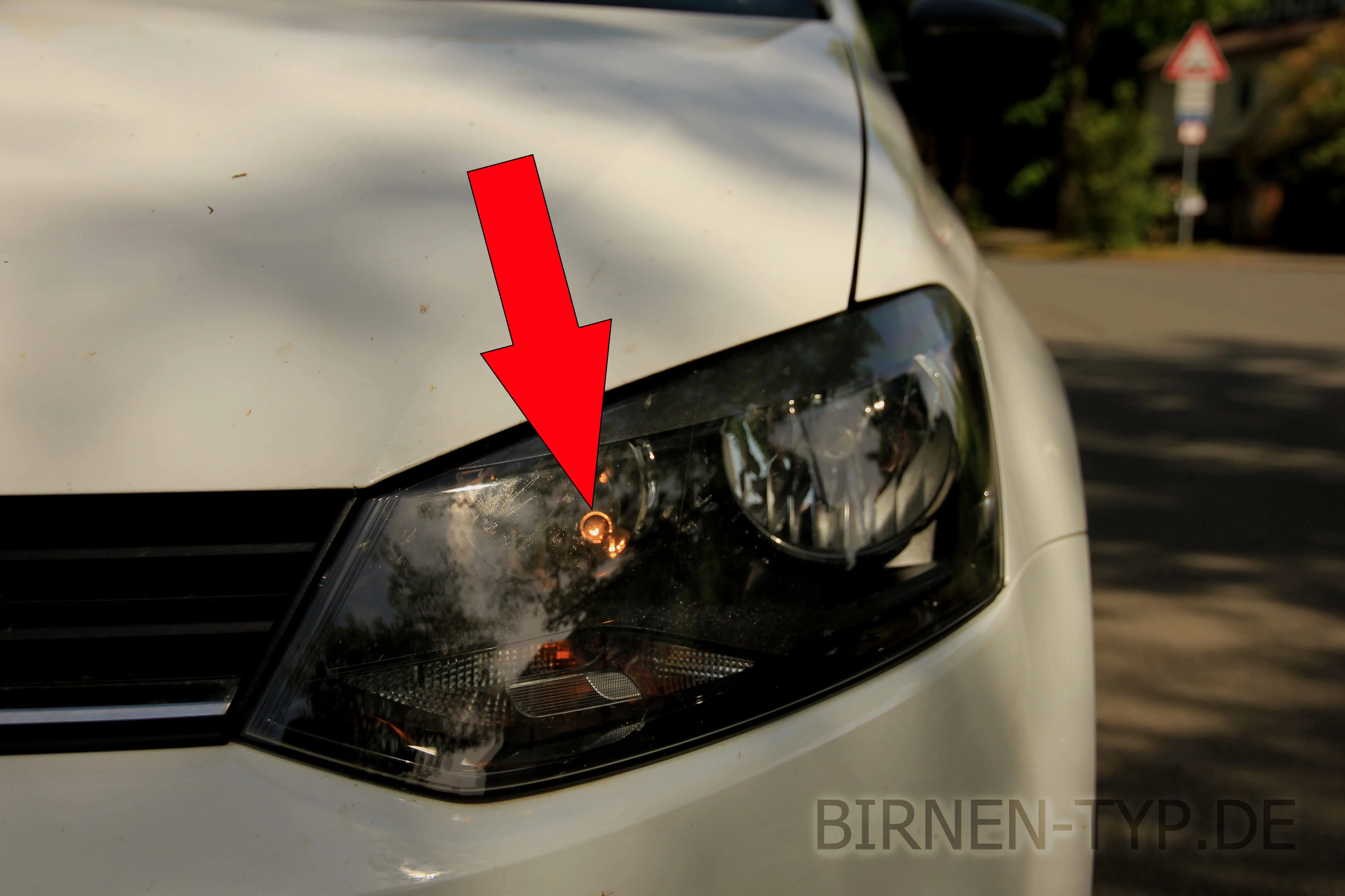 Standlicht am VW Polo V
