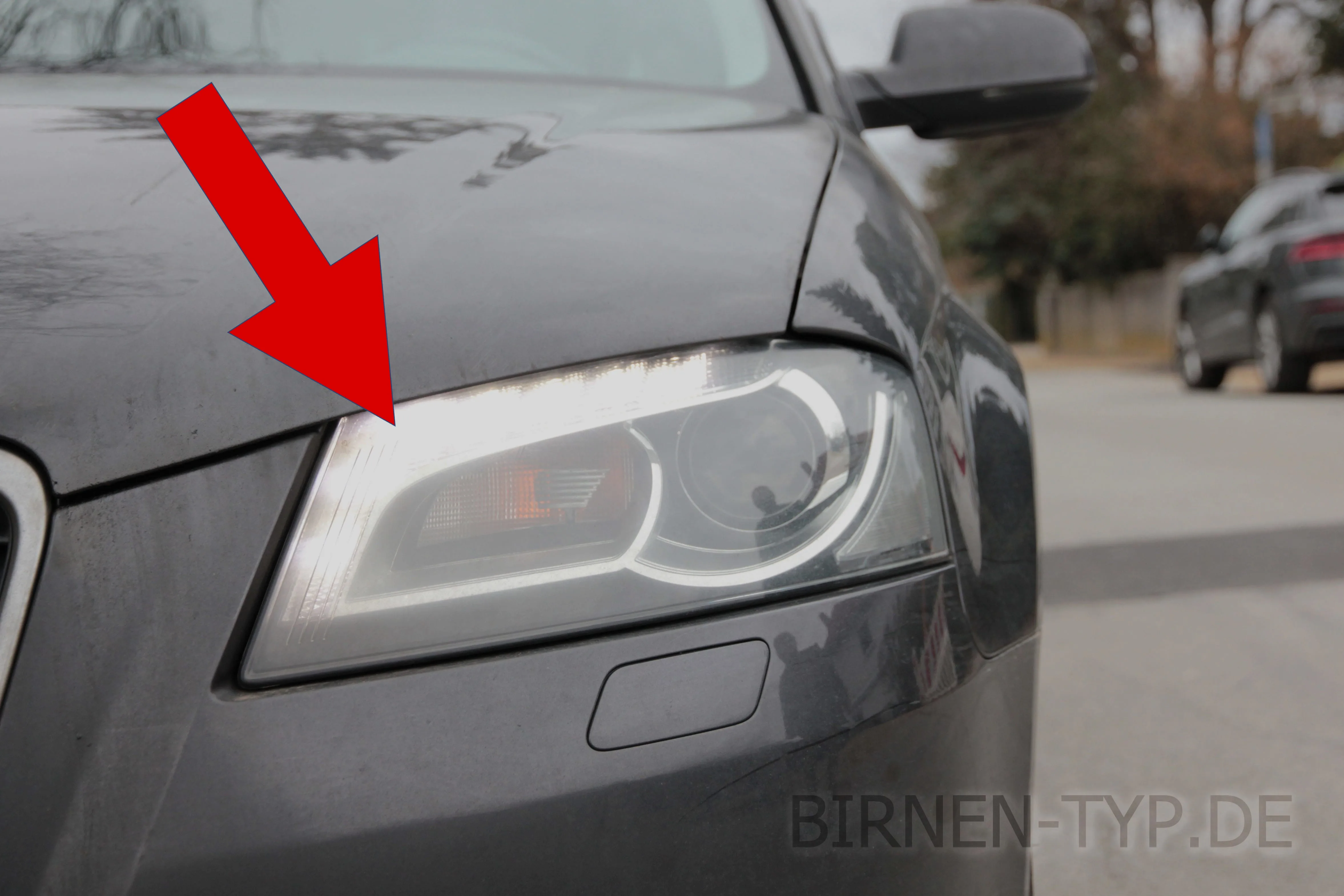 Standlicht des Audi A3 2. Gen