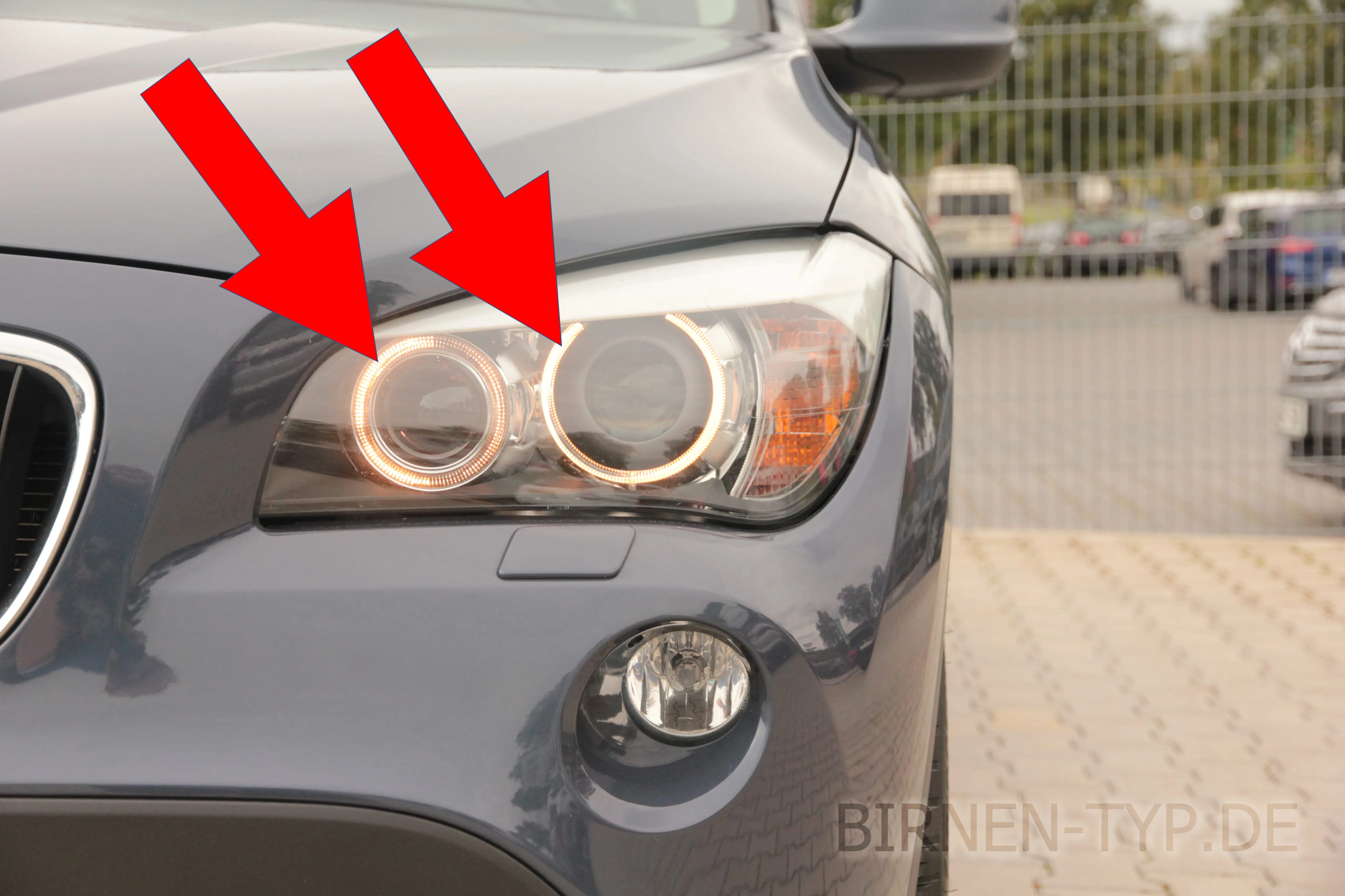 Standlicht des BMW X1