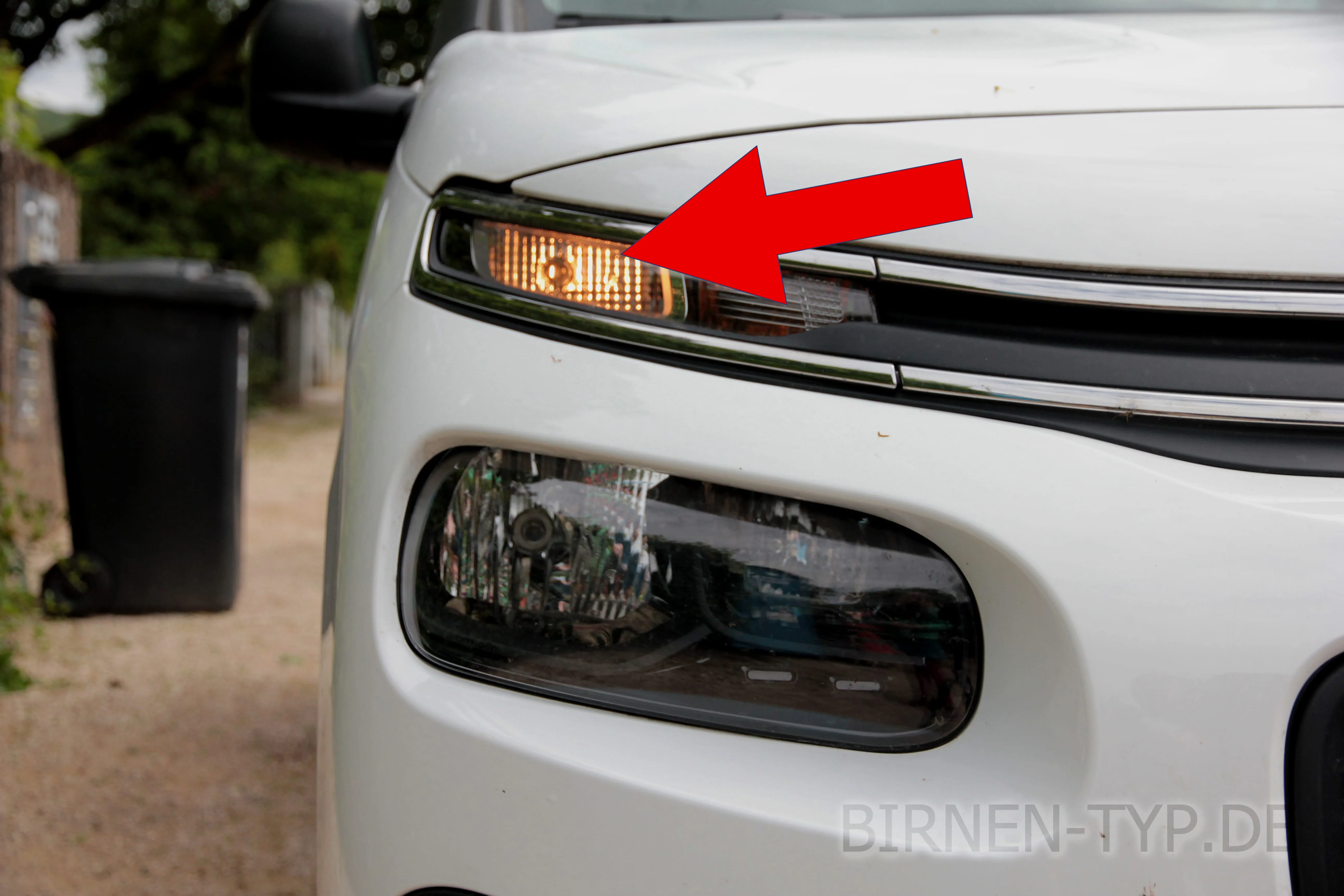 Standlicht des Citroën Berlingo 3. Gen. (Typ: K9/ER/EC, 2018-heute))