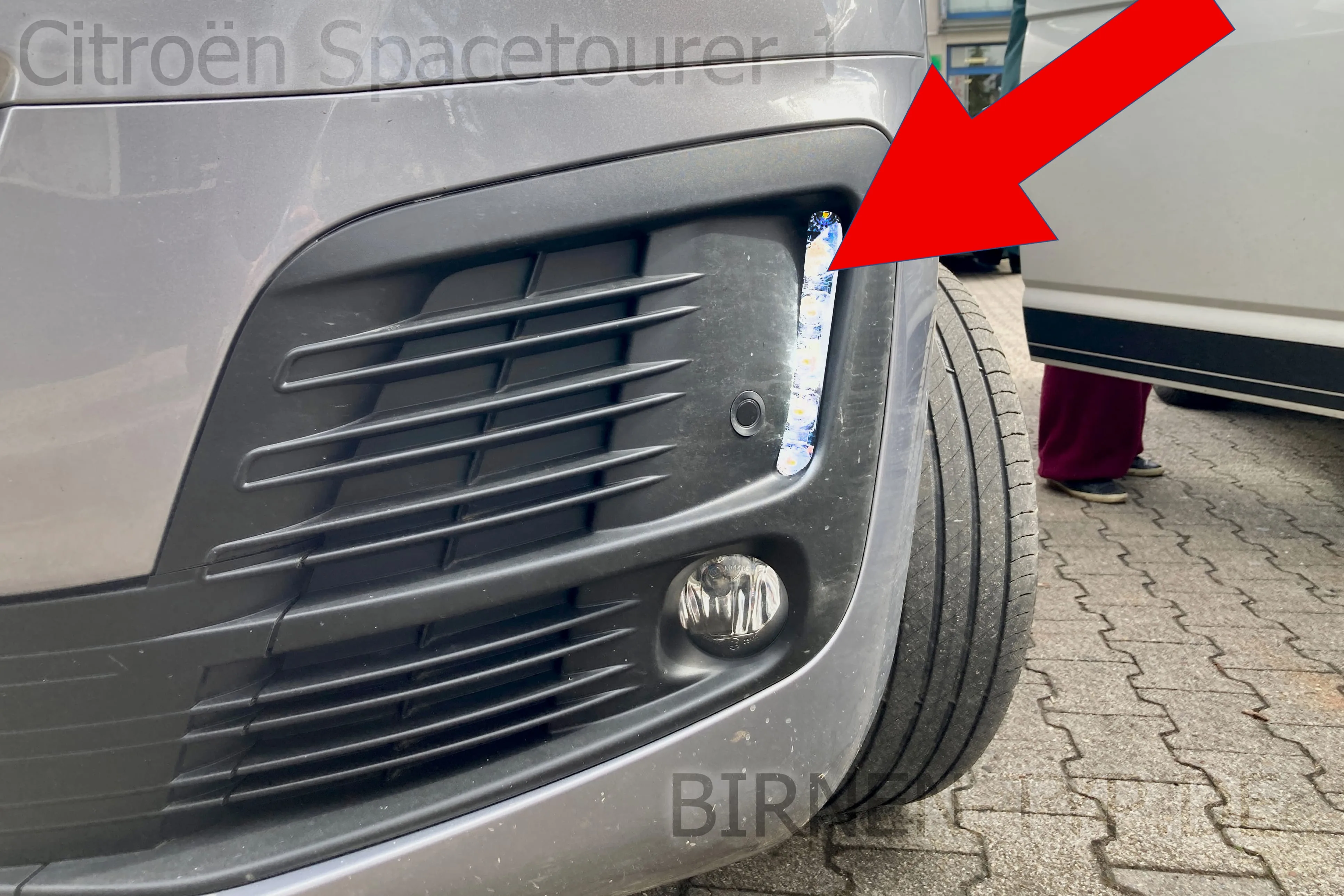 Standlicht des Citroën Spacetourer