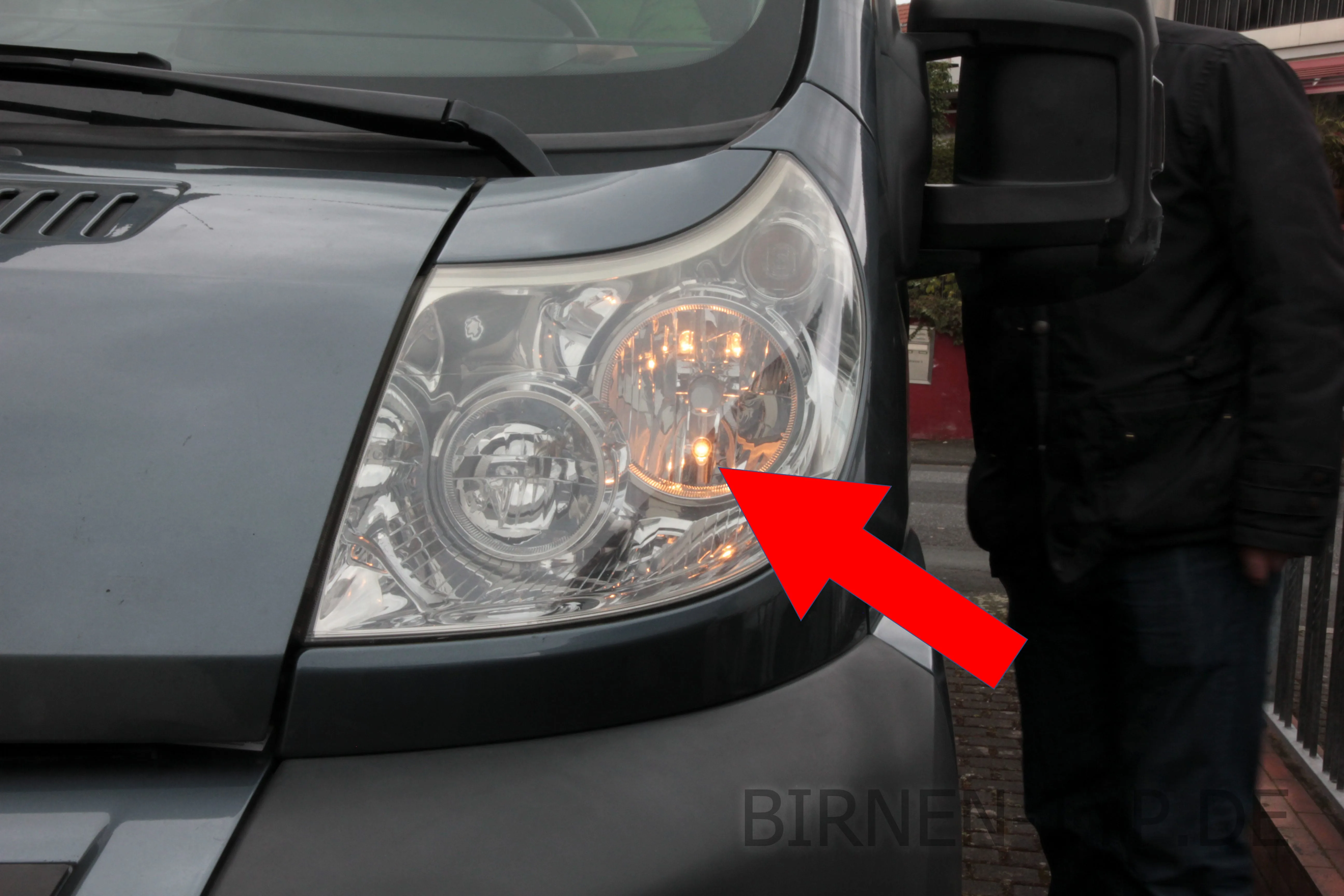 Standlicht des Fiat Ducato 3. Gen — OHNE Tagfahrlicht