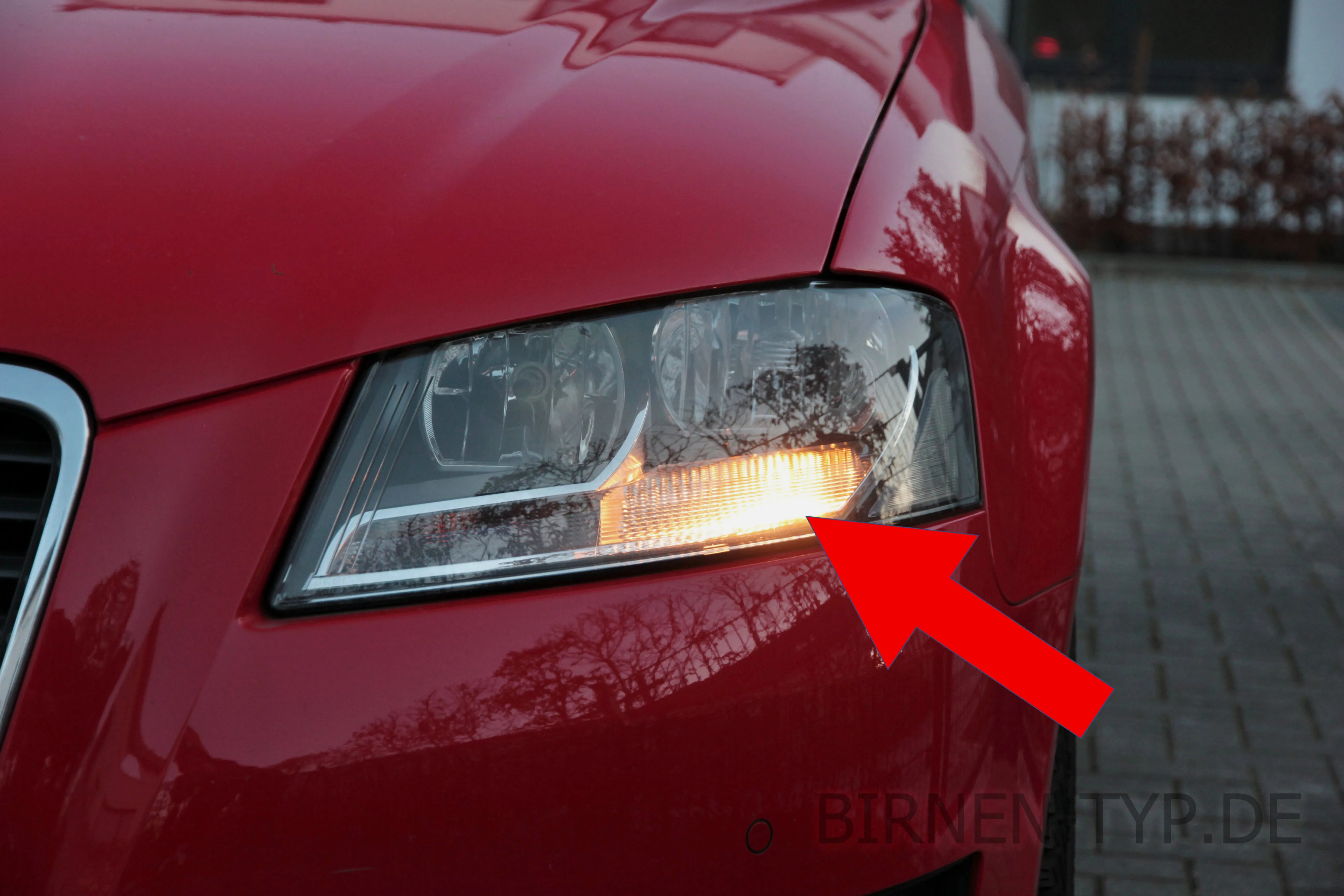 Standlicht am Audi A3 Sportback