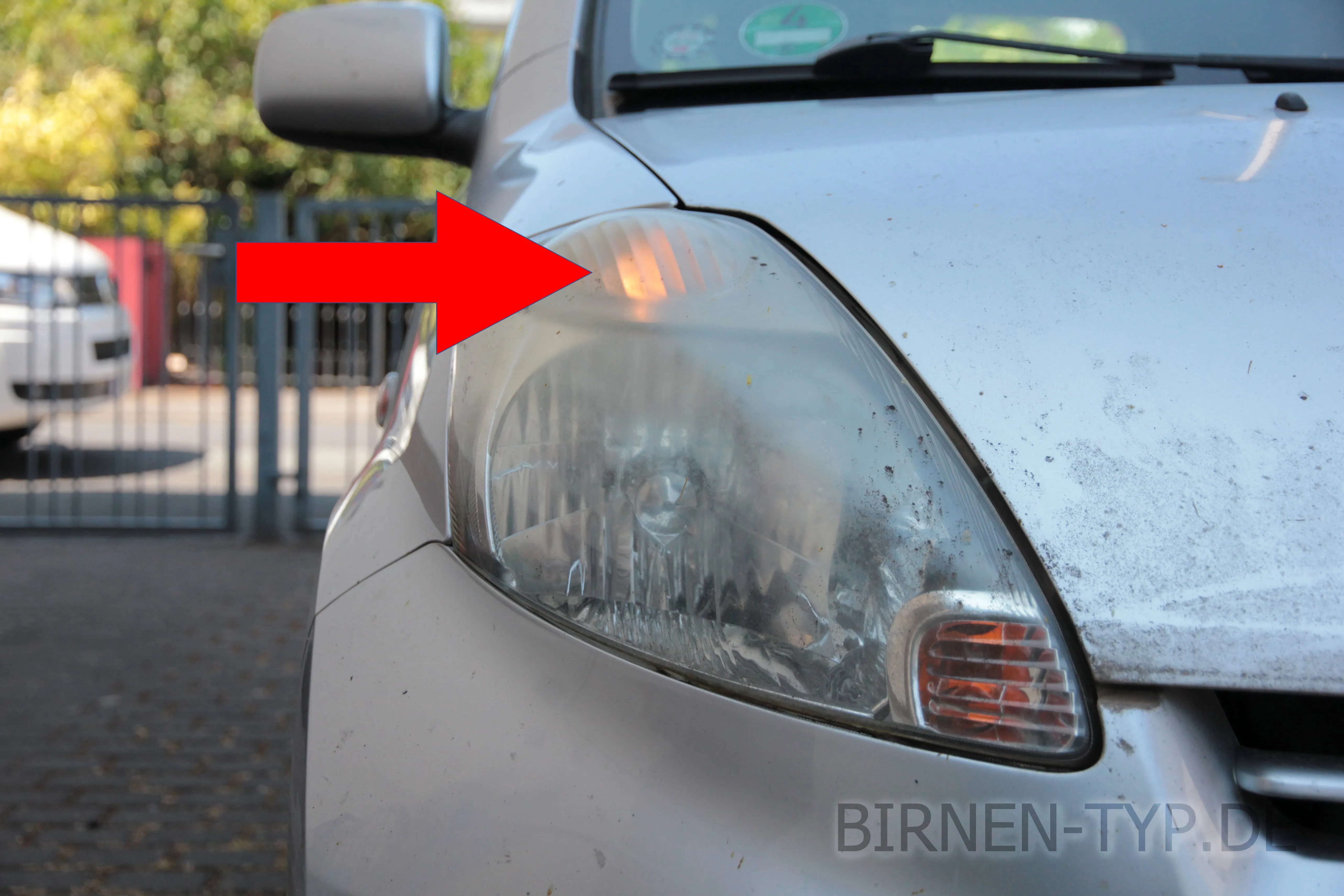 Standlicht des Daihatsu Sirion