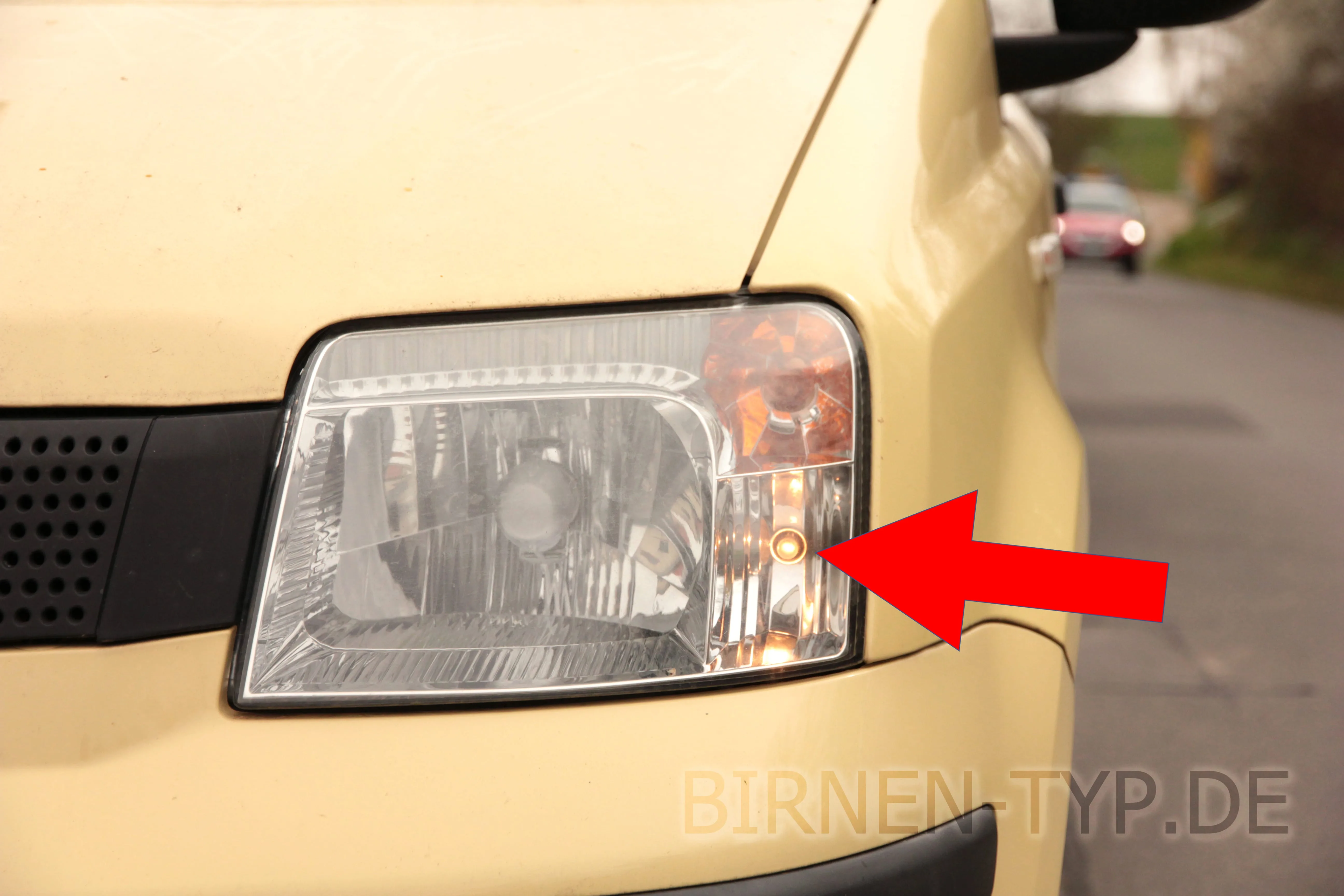Standlicht des Fiat Panda 2. Gen (Typ 169 (Nuova Panda) – 2003-2012)