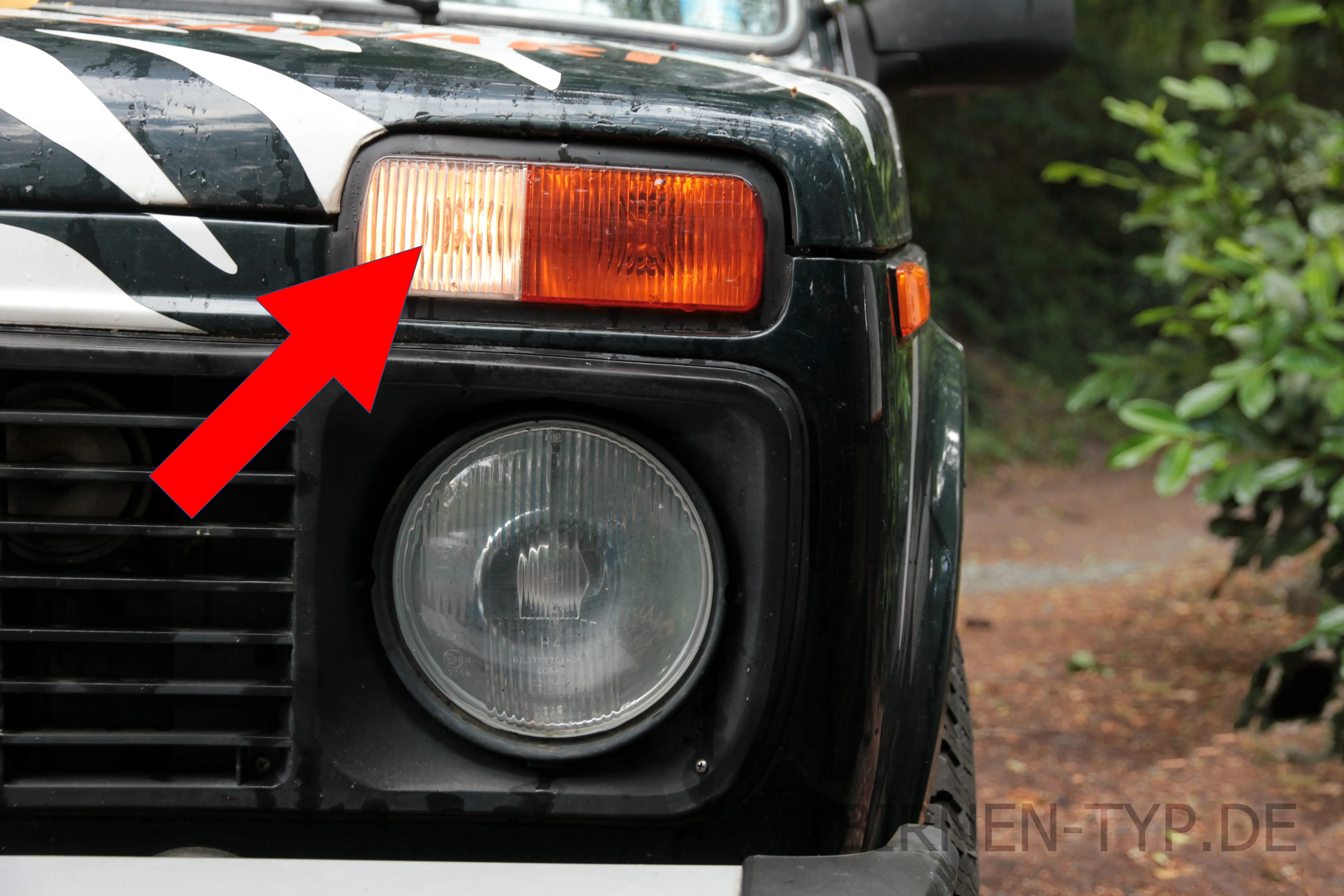 Standlicht des Lada Niva / Niwa 2