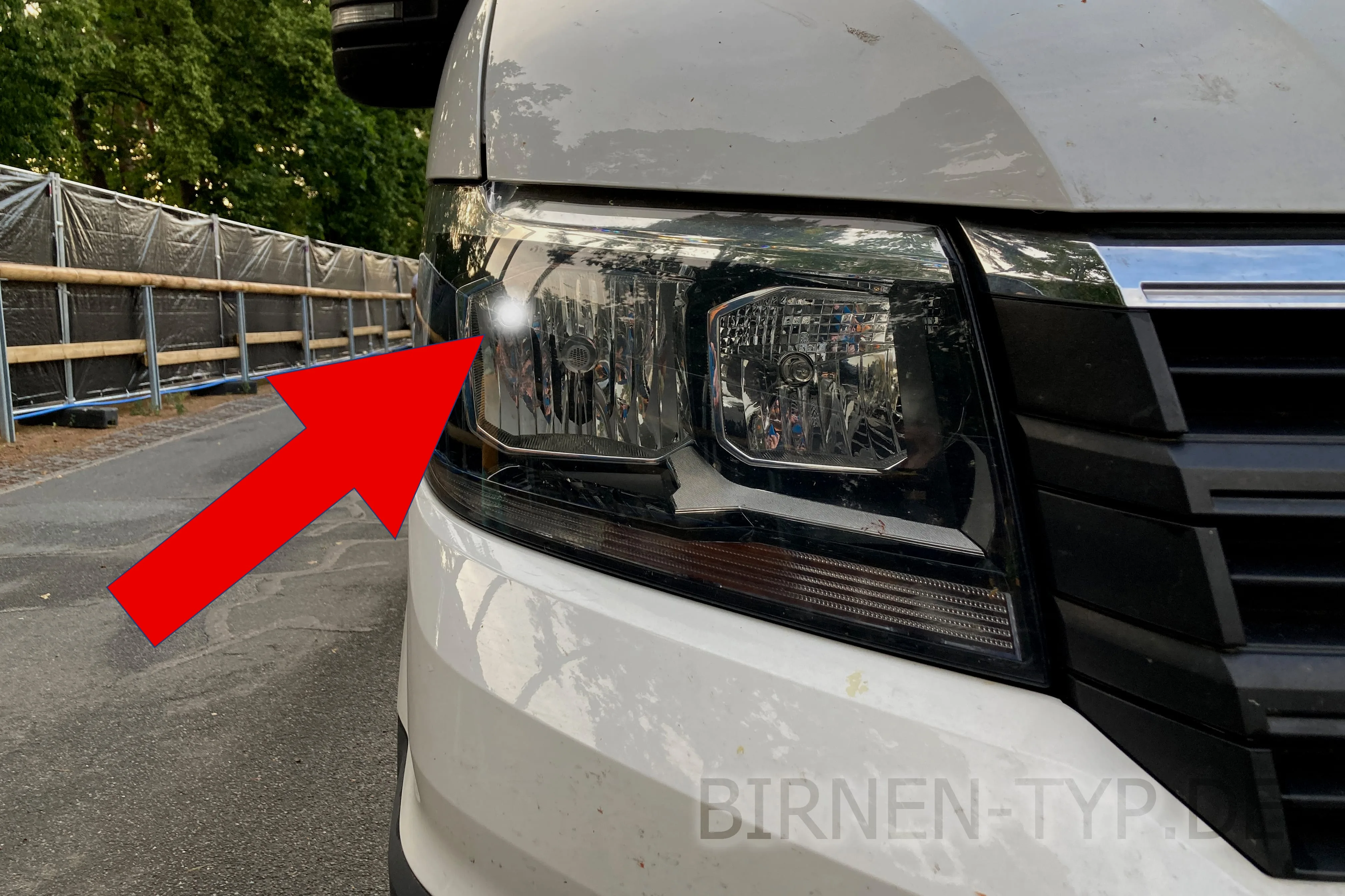 Standlicht des MAN TGE 1. Gen., Transporter / Van