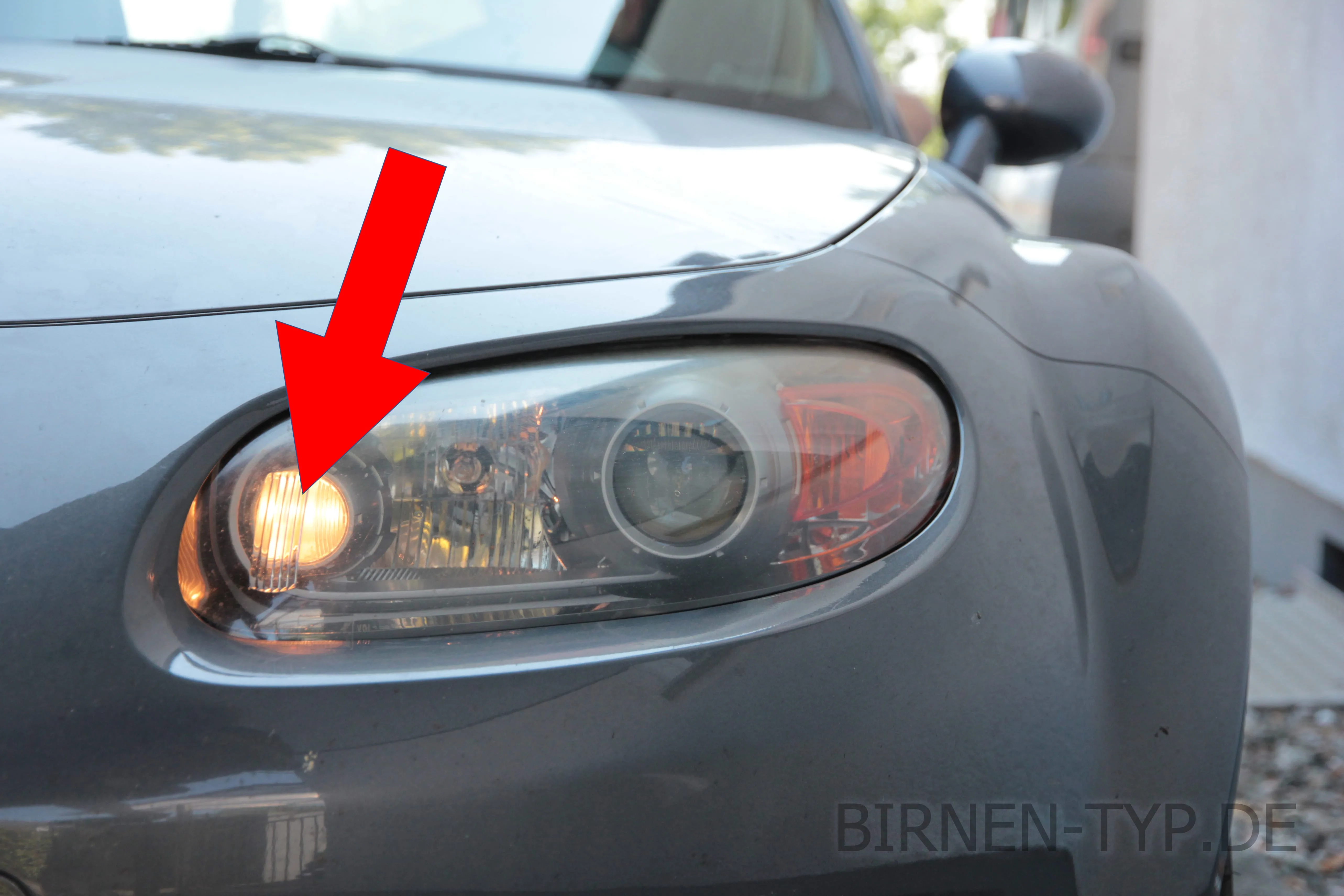 Standlicht des Mazda MX-5 / Miata