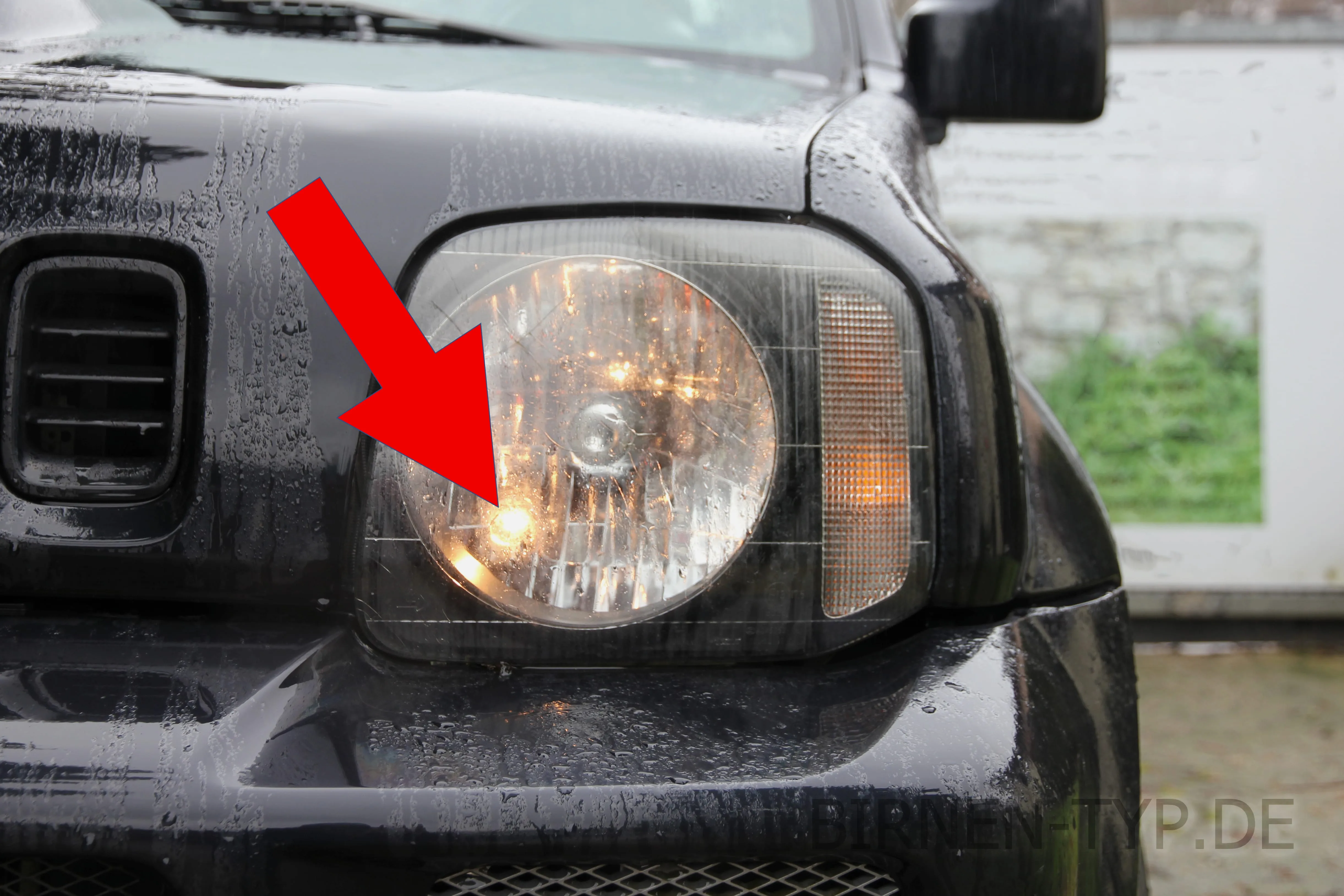 Standlicht des Suzuki Jimny 1