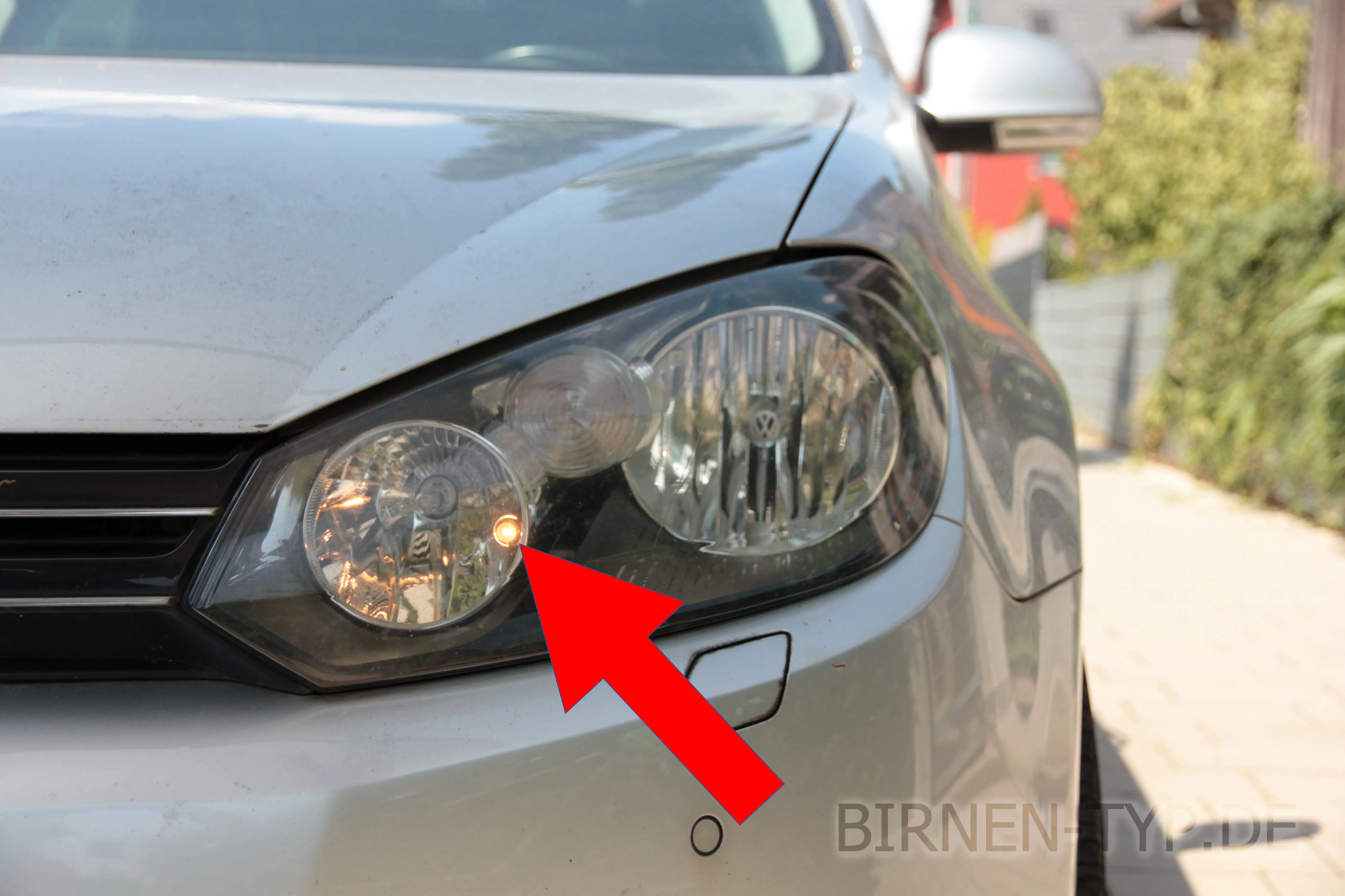 Standlicht des VW Golf 6 Variant / Kombi