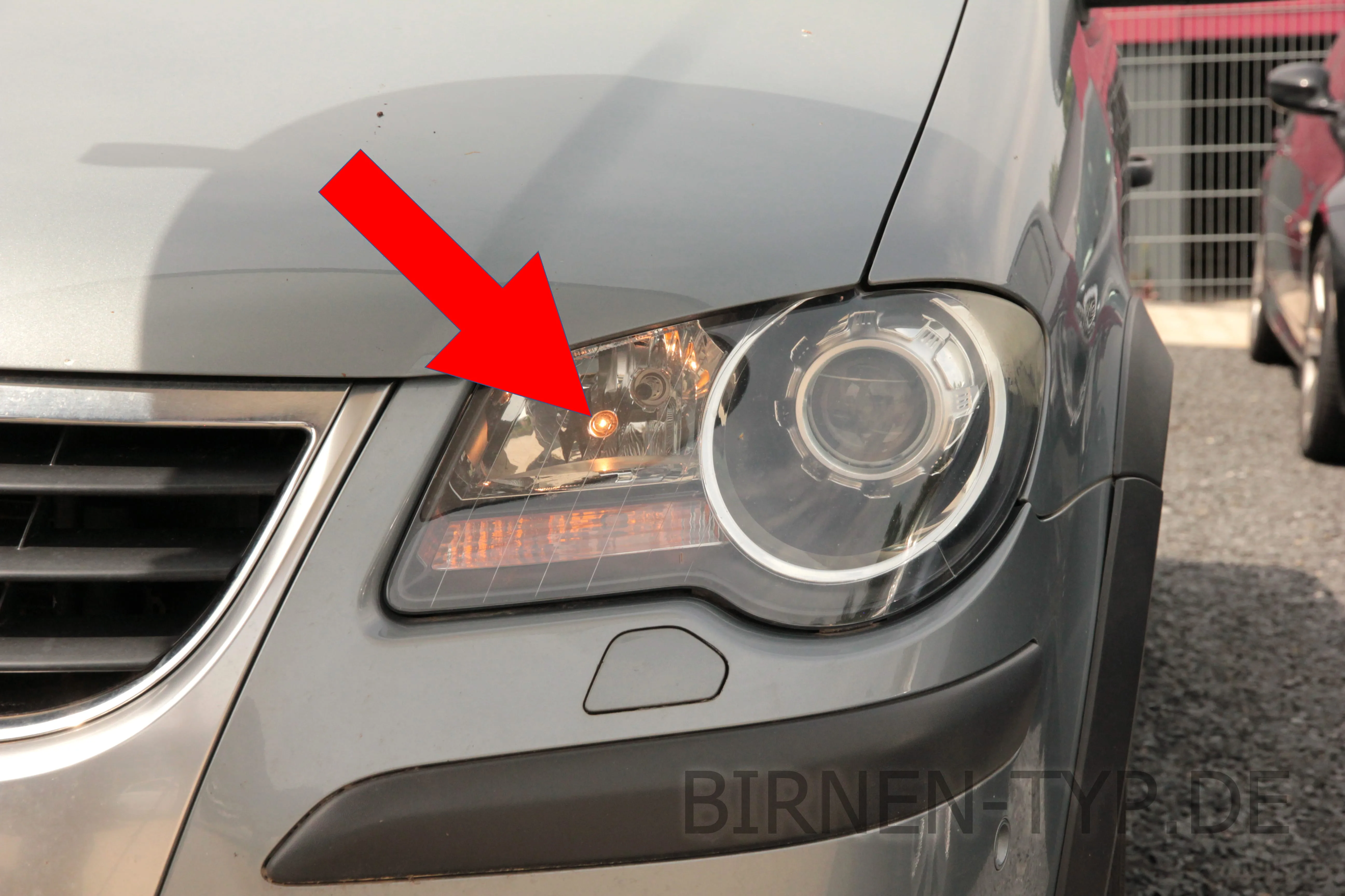 Standlicht des VW Touran 1. Gen GP1