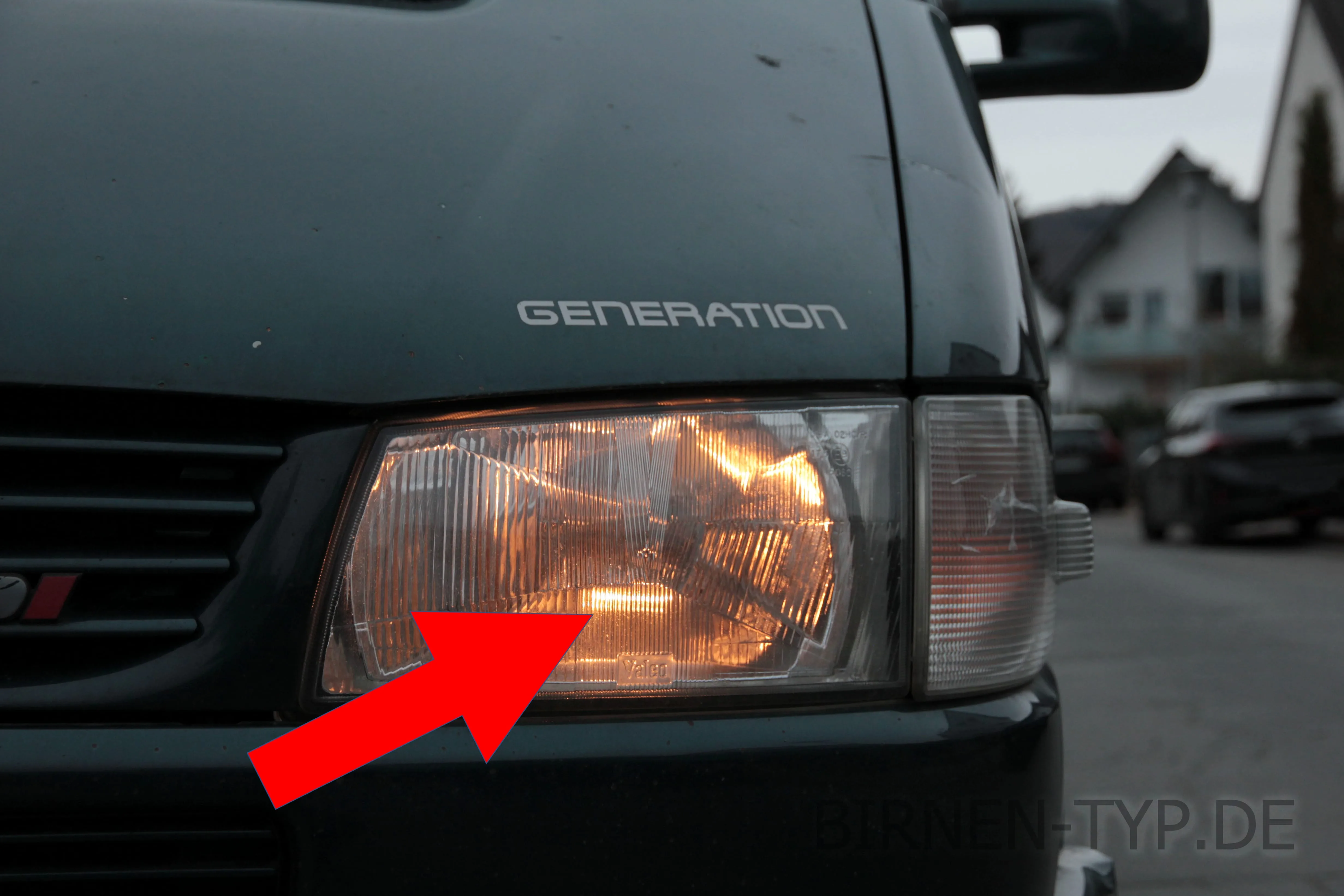 Standlicht des VW T4