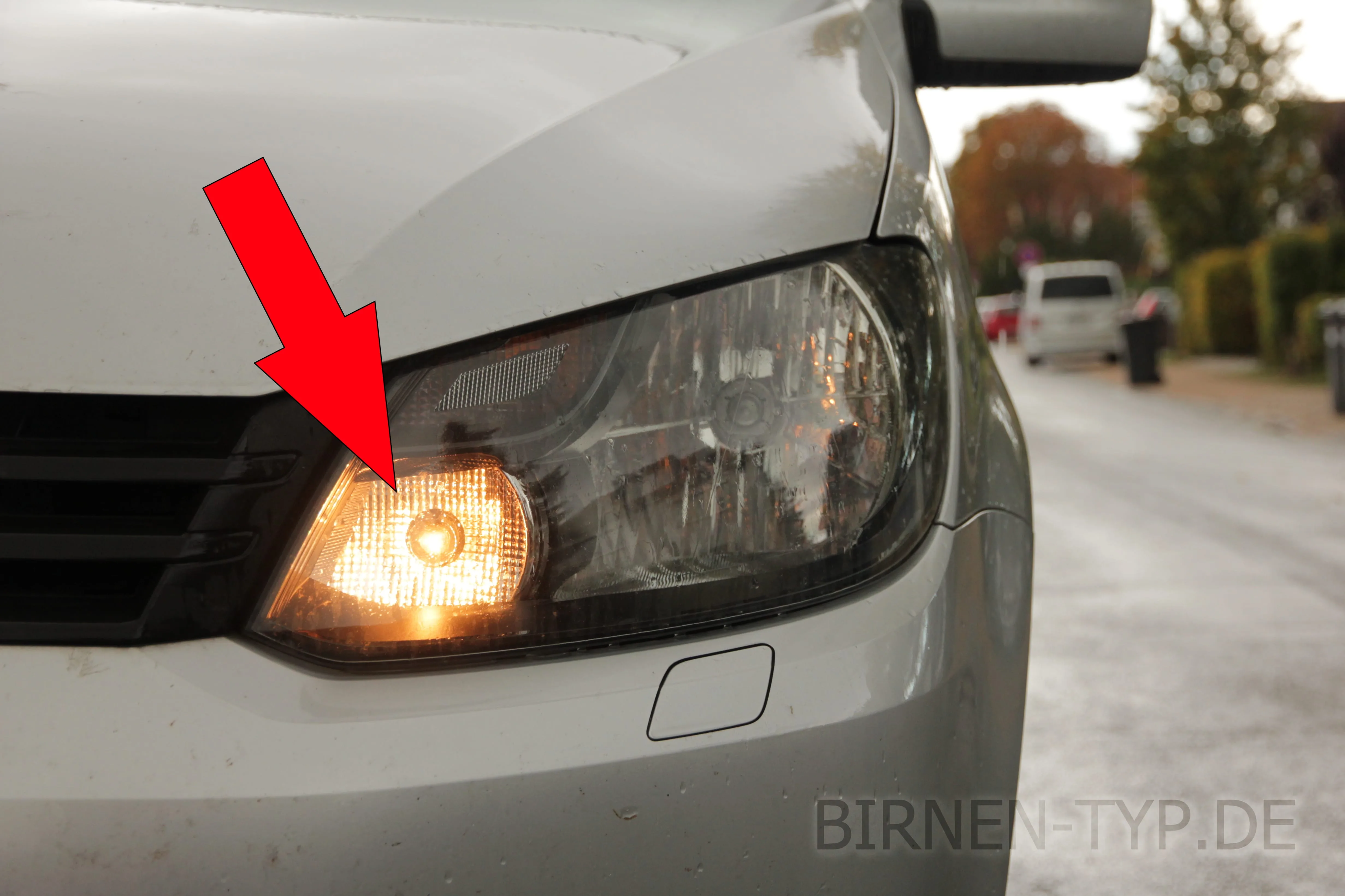Standlicht am VW Caddy 3