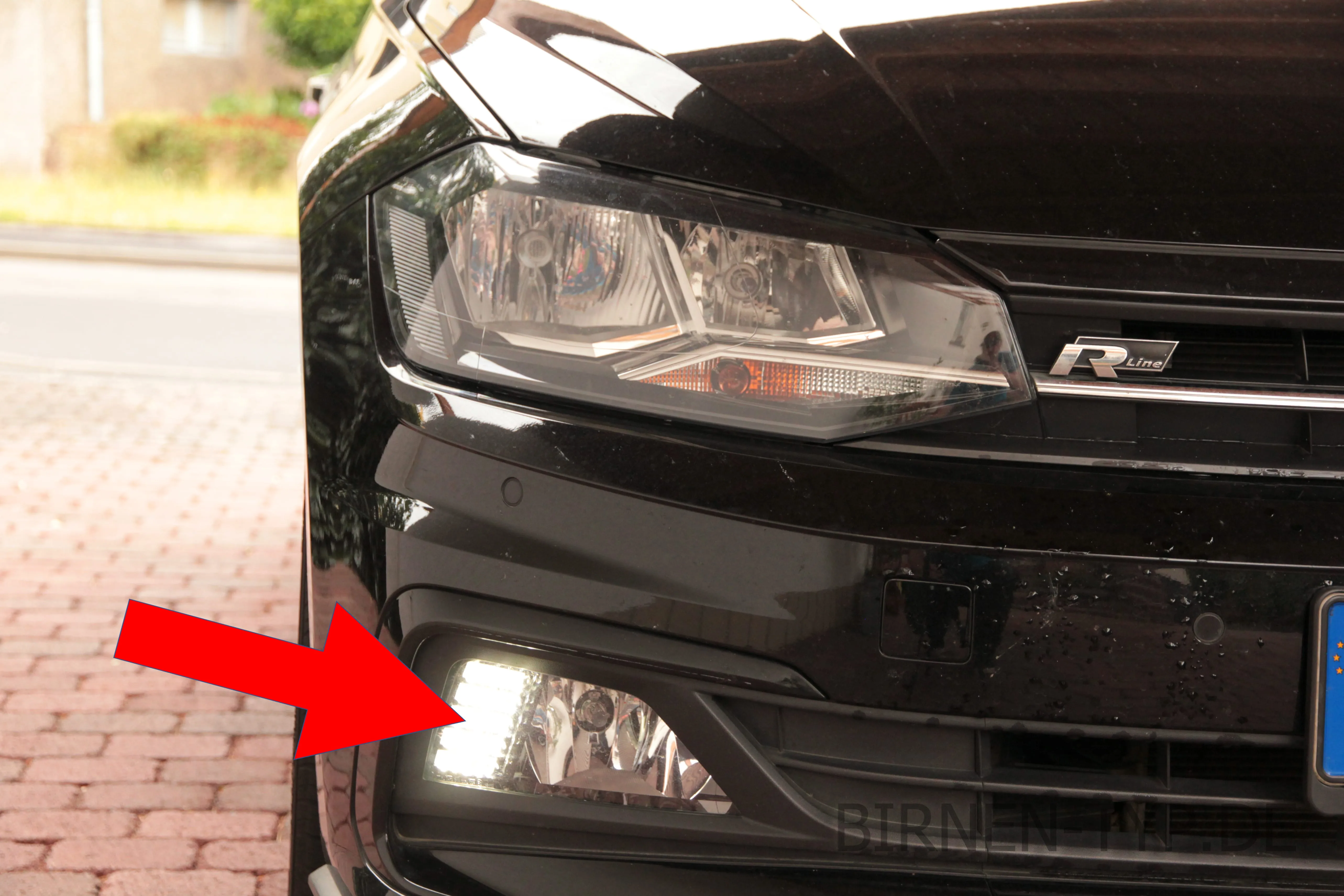 Standlicht des VW Polo VI