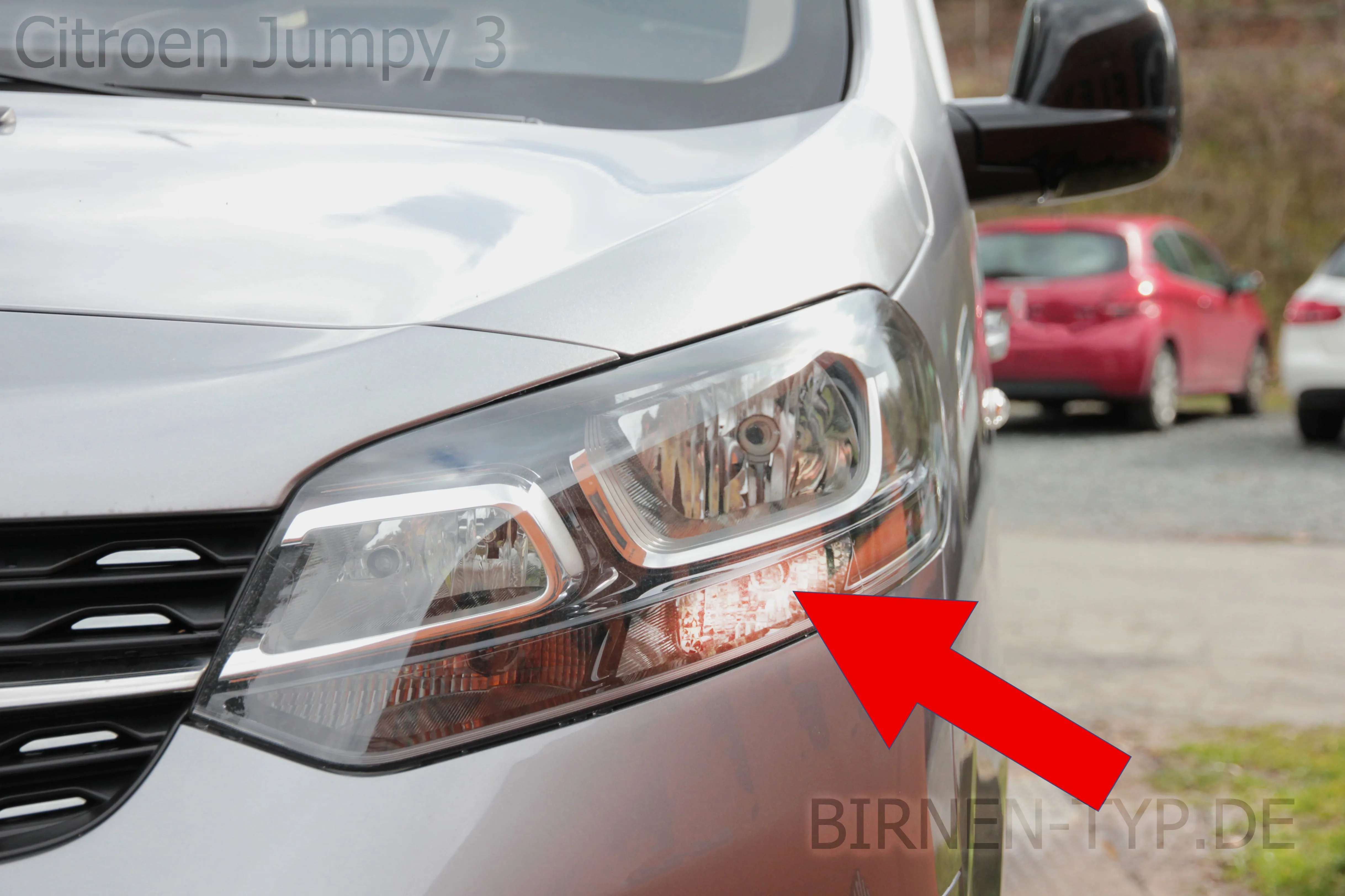 Tagfahrlicht des Citroën Jumpy / Dispatch