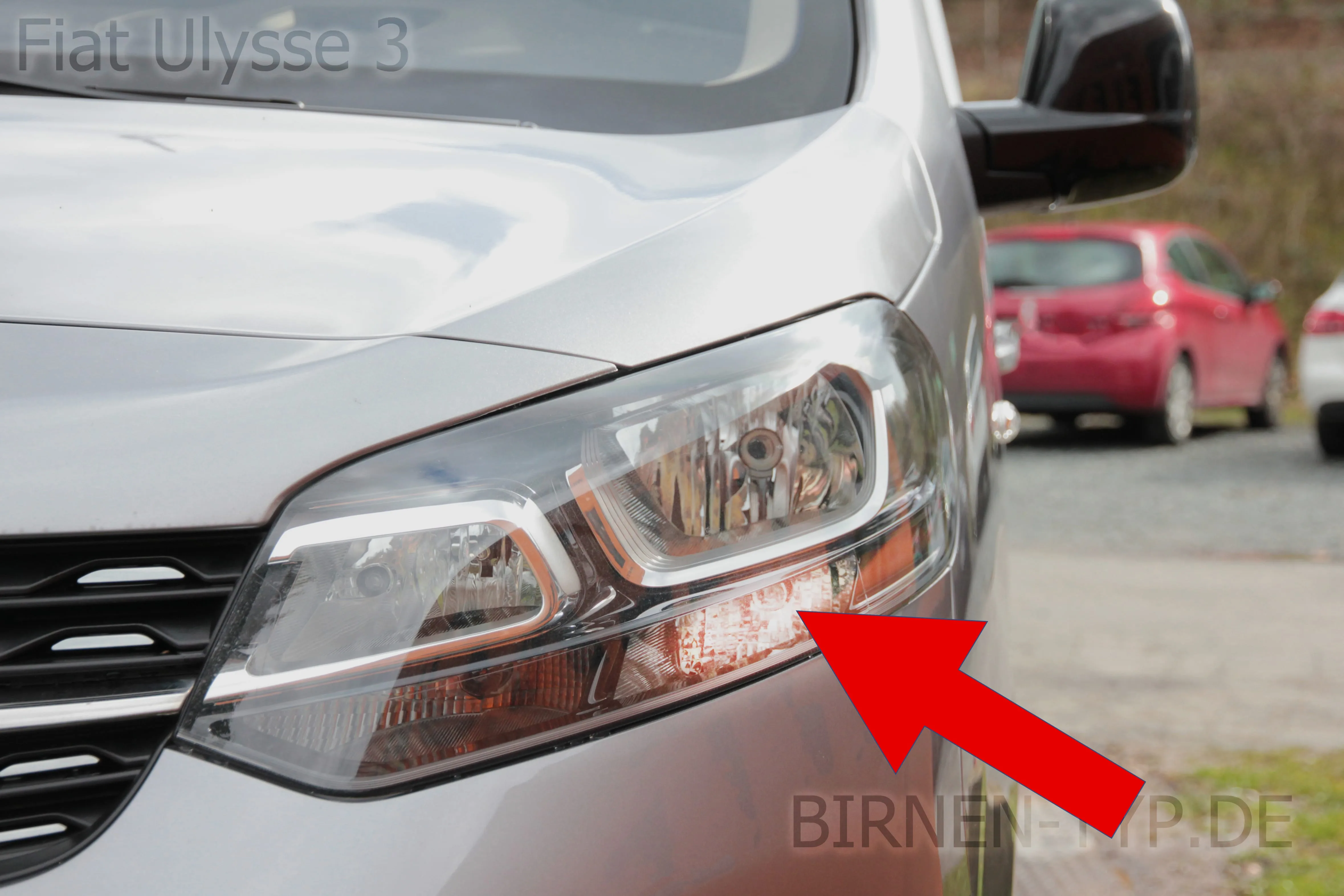 Tagfahrlicht des Fiat Ulysse