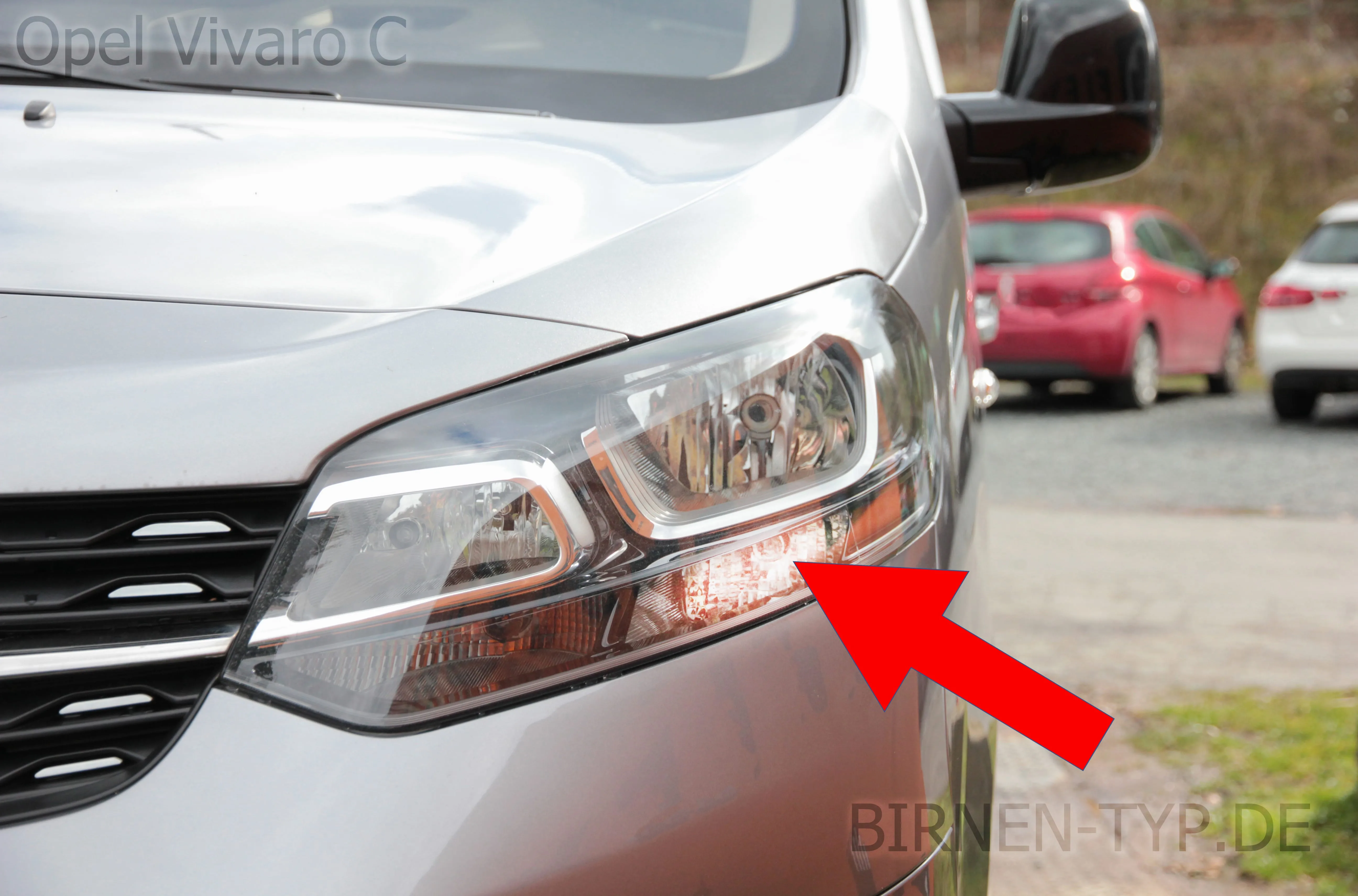 Tagfahrlicht des Opel Vivaro C