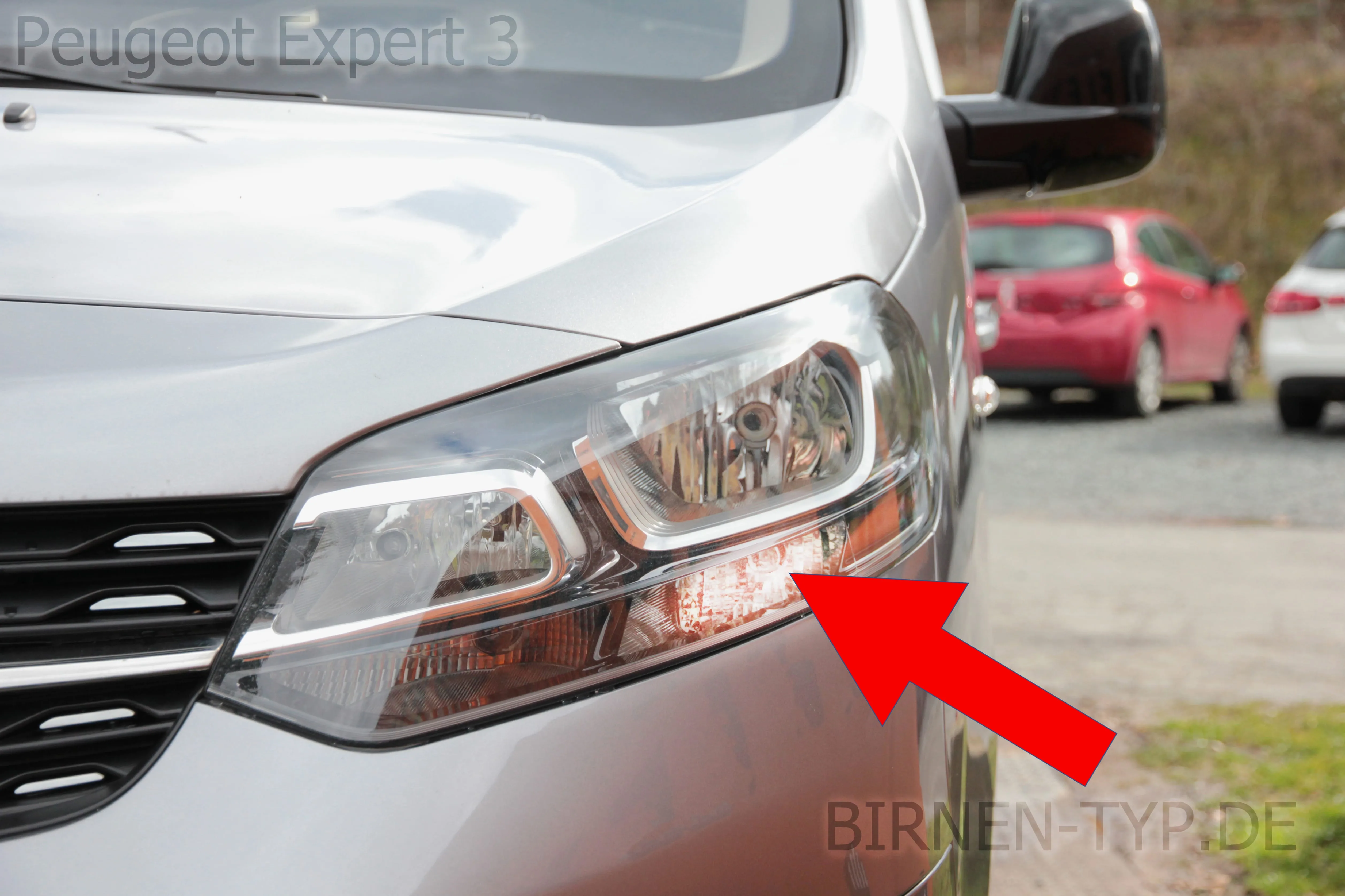 Tagfahrlicht des Peugeot Expert 3