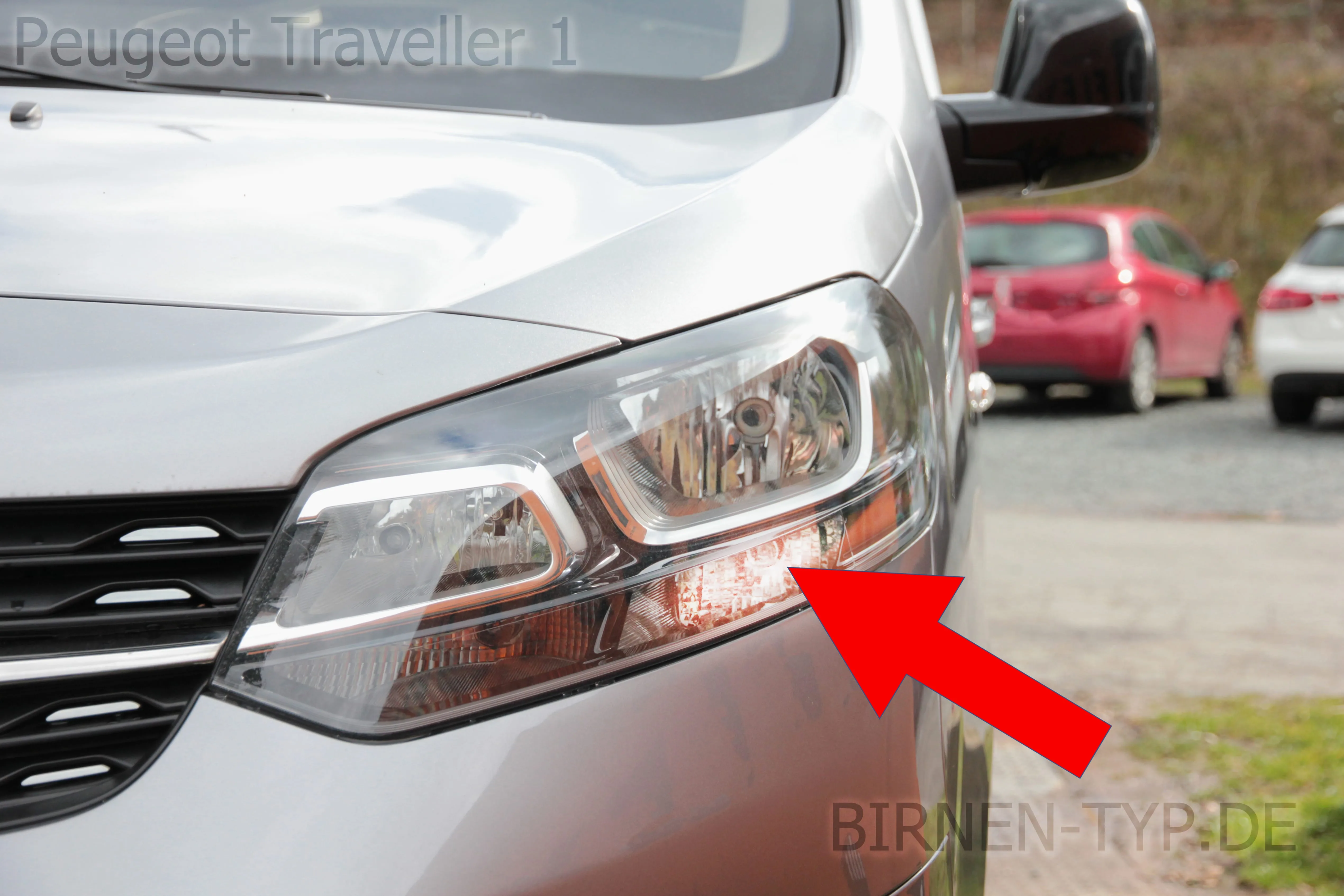 Tagfahrlicht des Peugeot Traveller