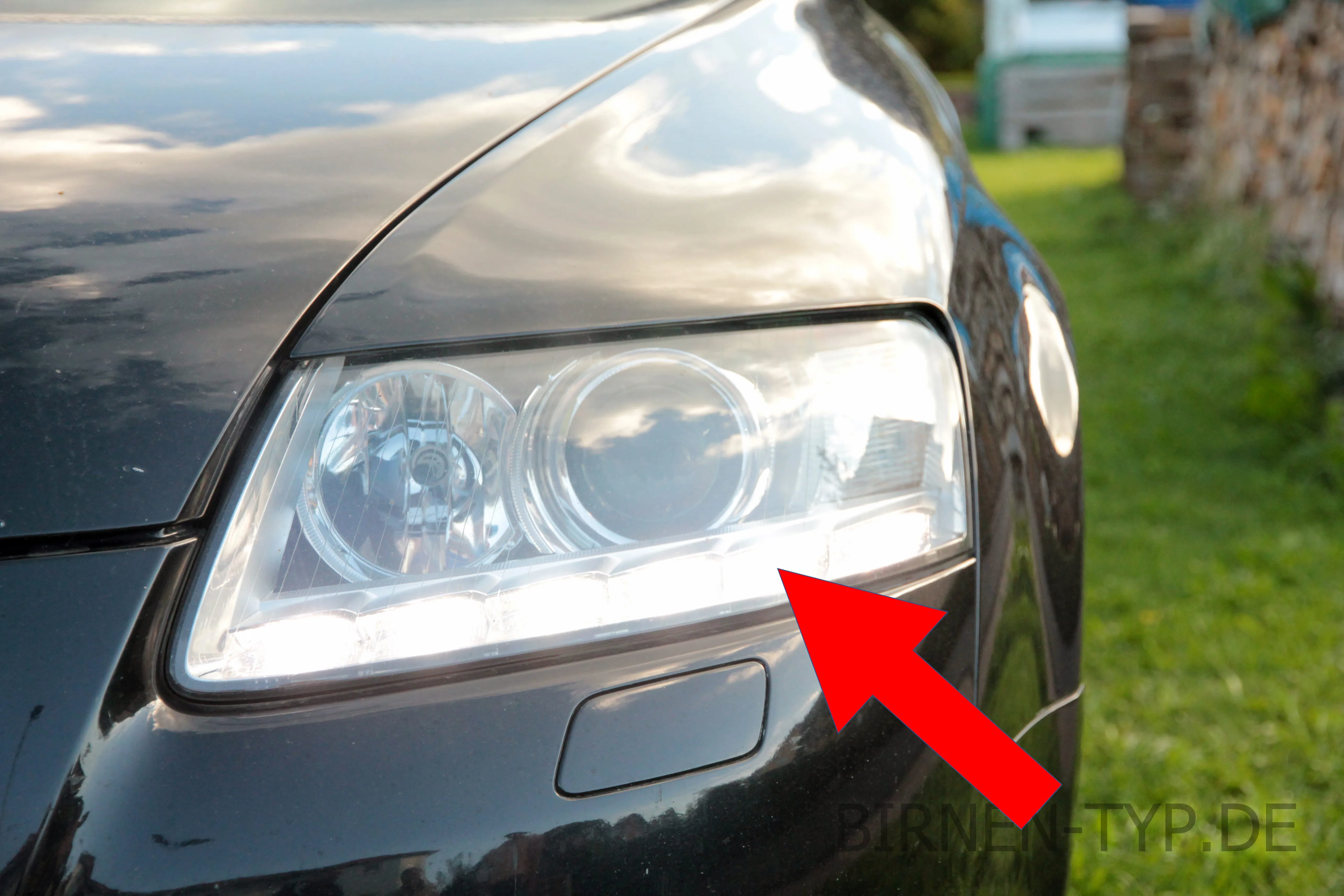 Tagfahrlicht des Audi A6 3. Gen