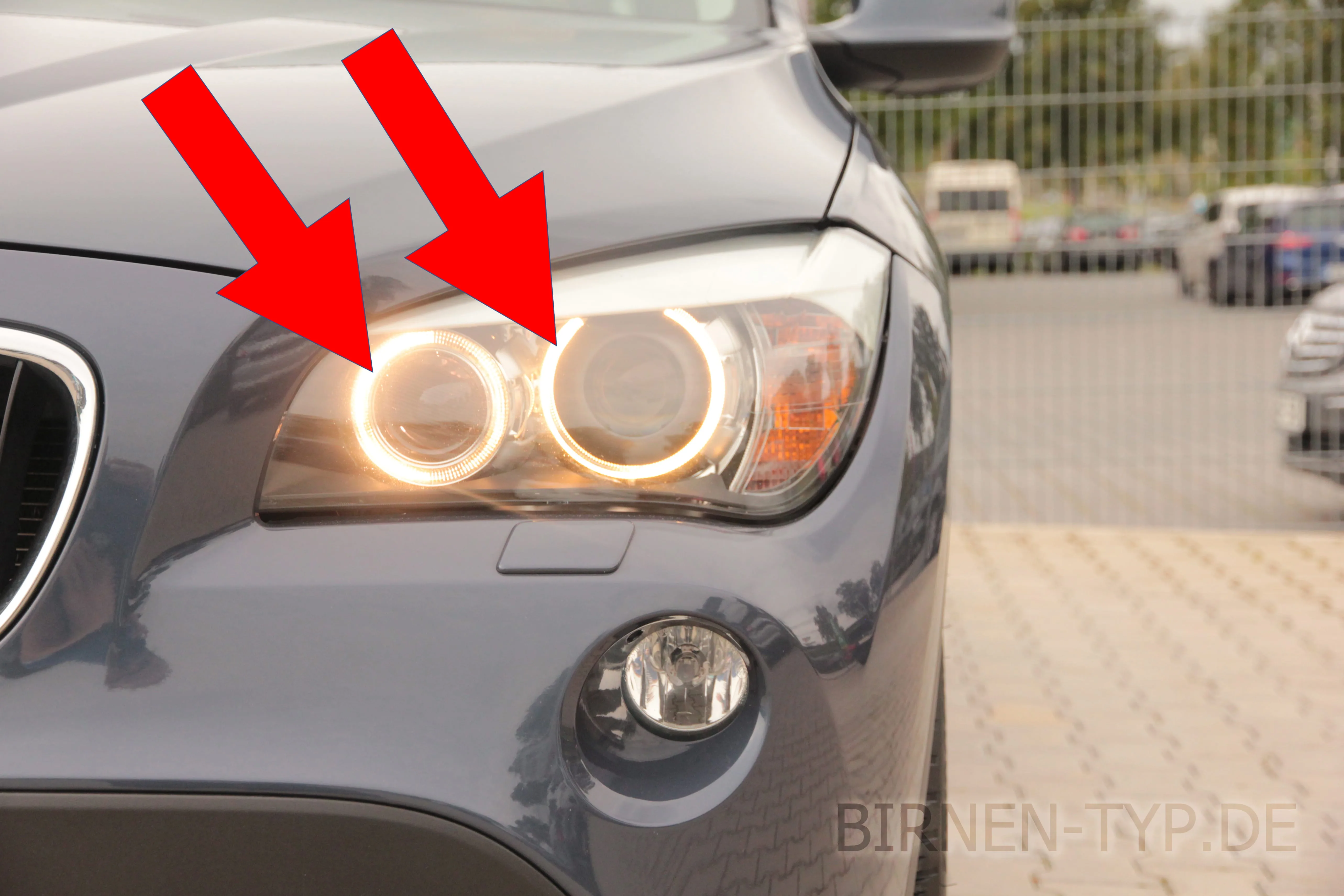 Tagfahrlicht am BMW X1