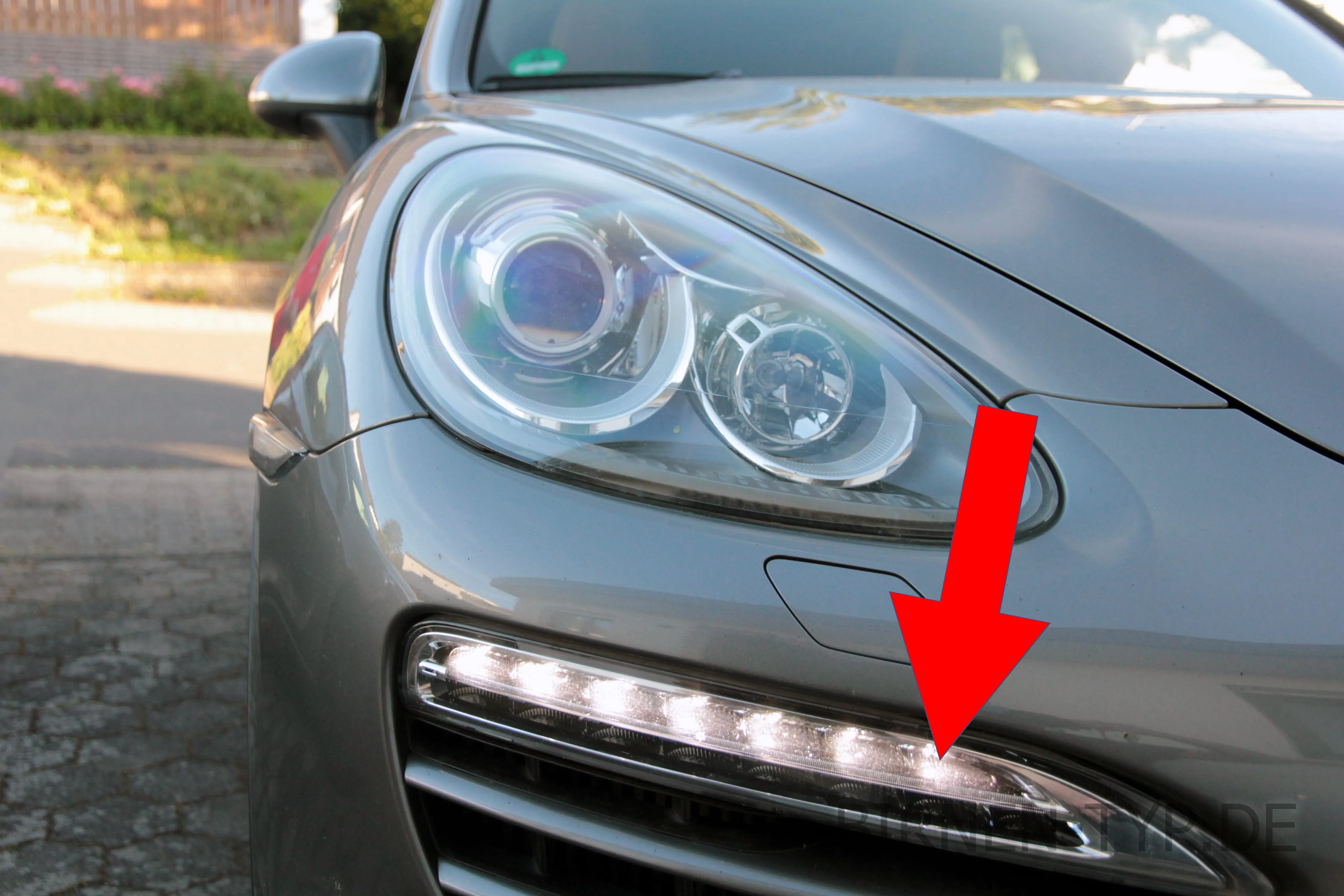 Tagfahrlicht des Porsche Cayenne
