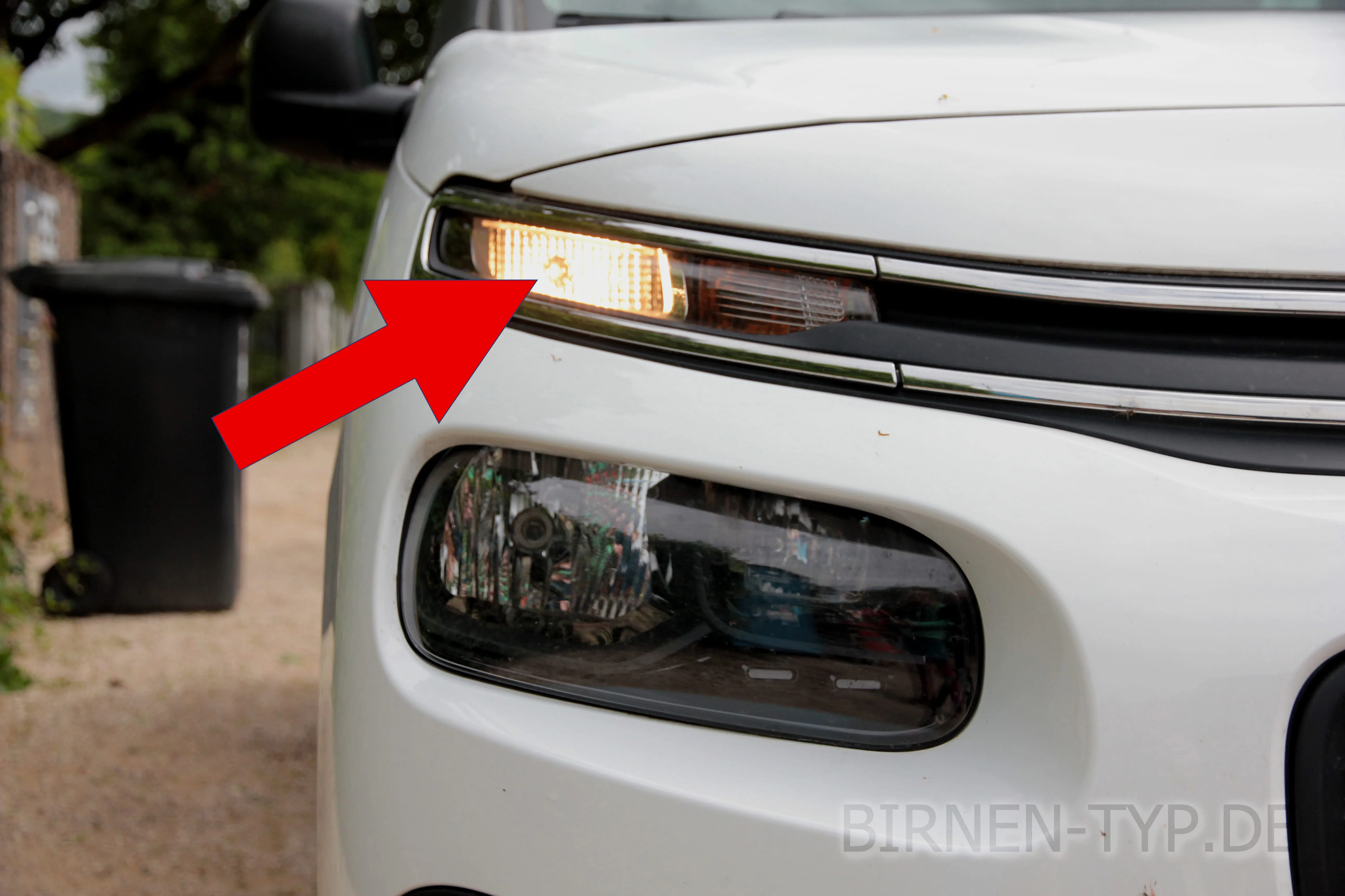 Tagfahrlicht des Citroën Berlingo 3. Gen. (Typ: K9/ER/EC, 2018-heute))