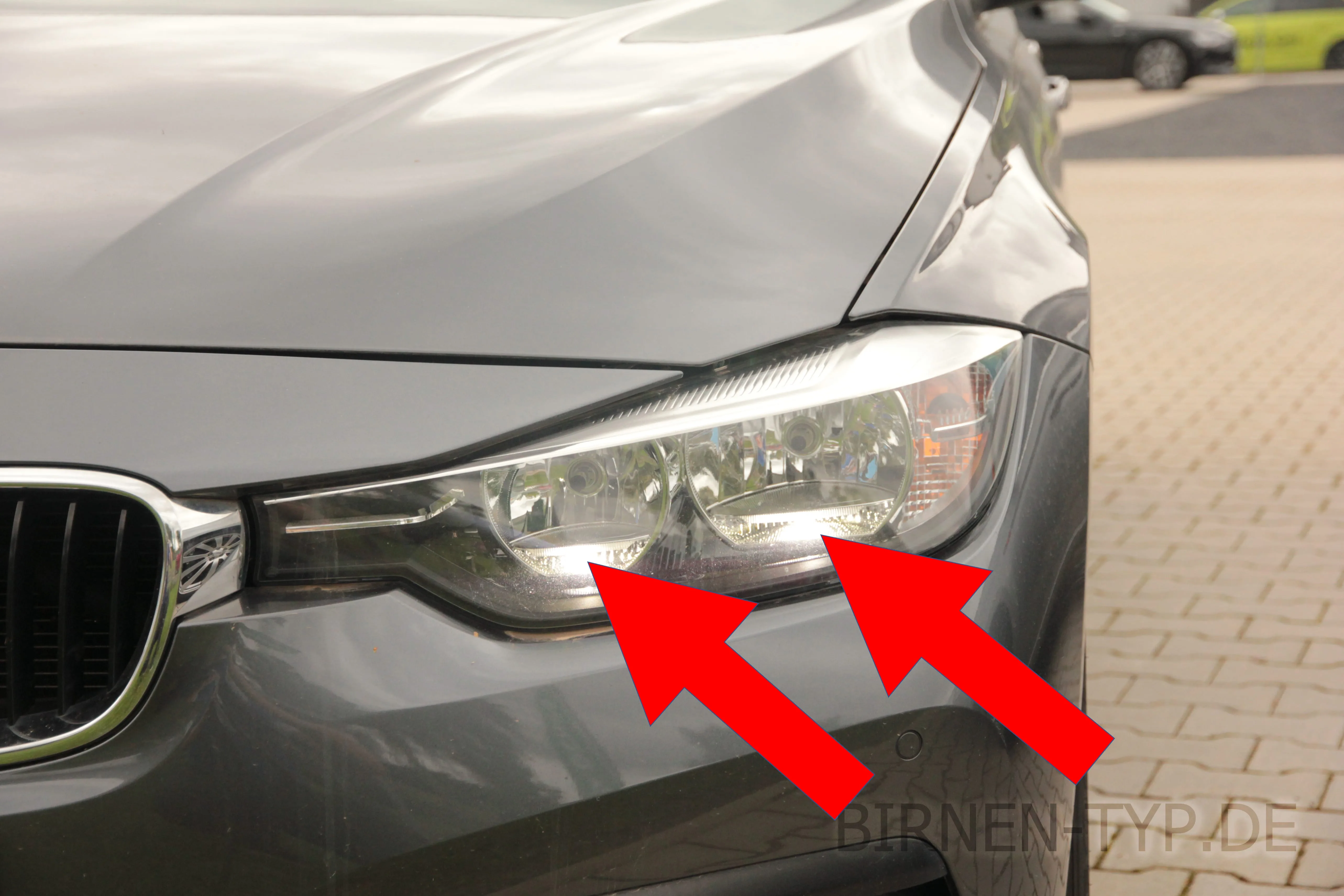 Tagfahrlicht des 3er BMW