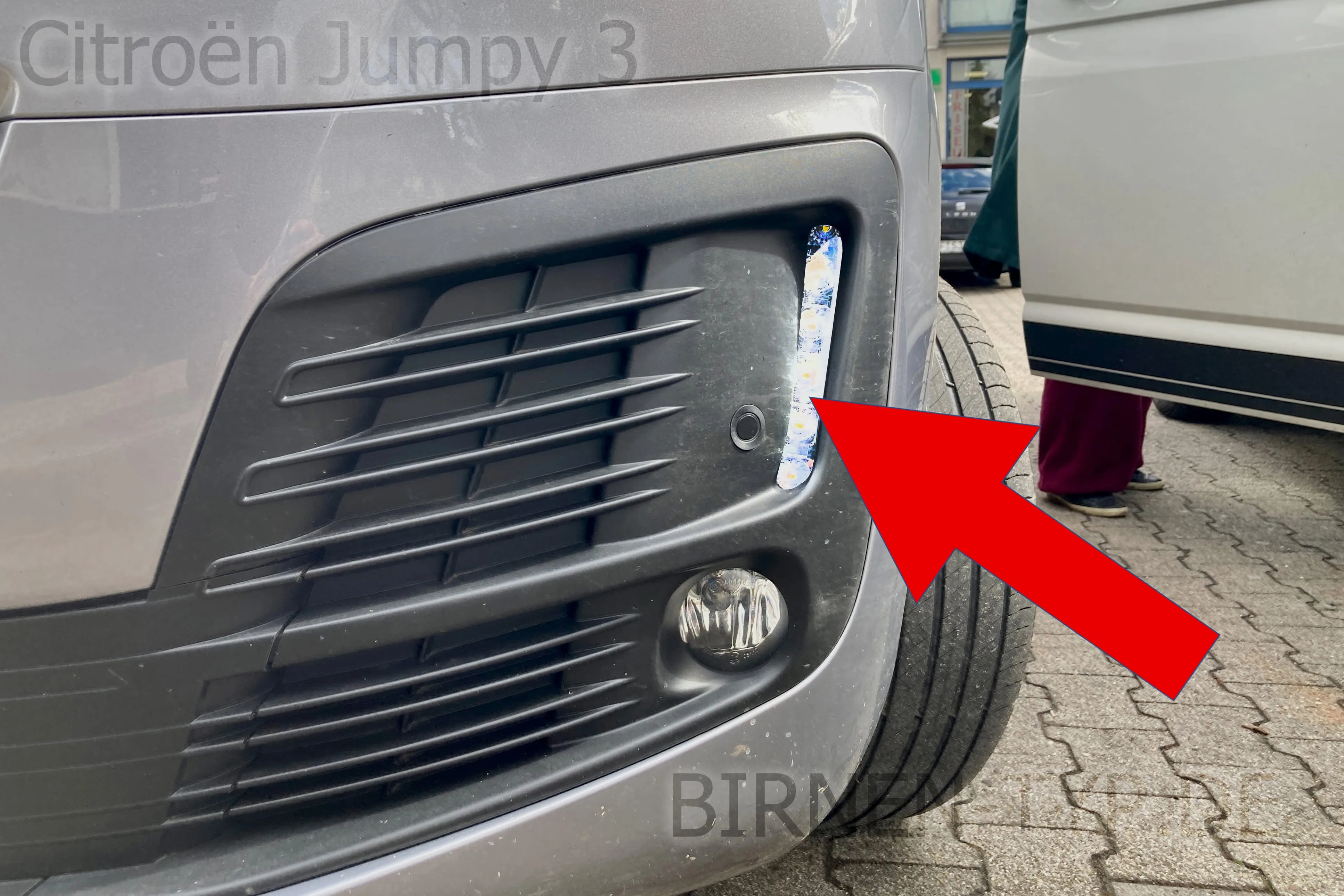 Tagfahrlicht des Citroën Jumpy / Dispatch