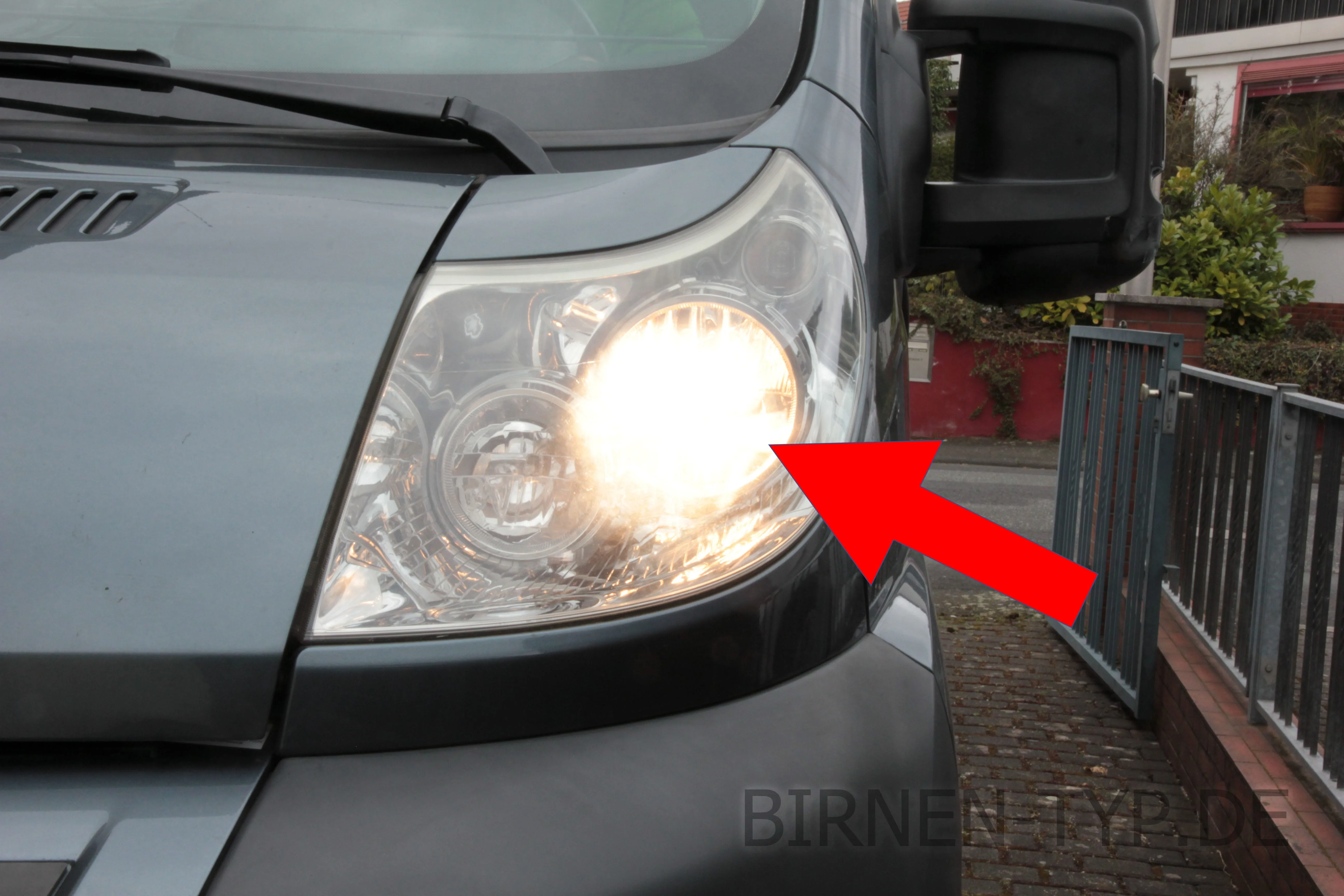 Tagfahrlicht des Fiat Ducato 3. Gen